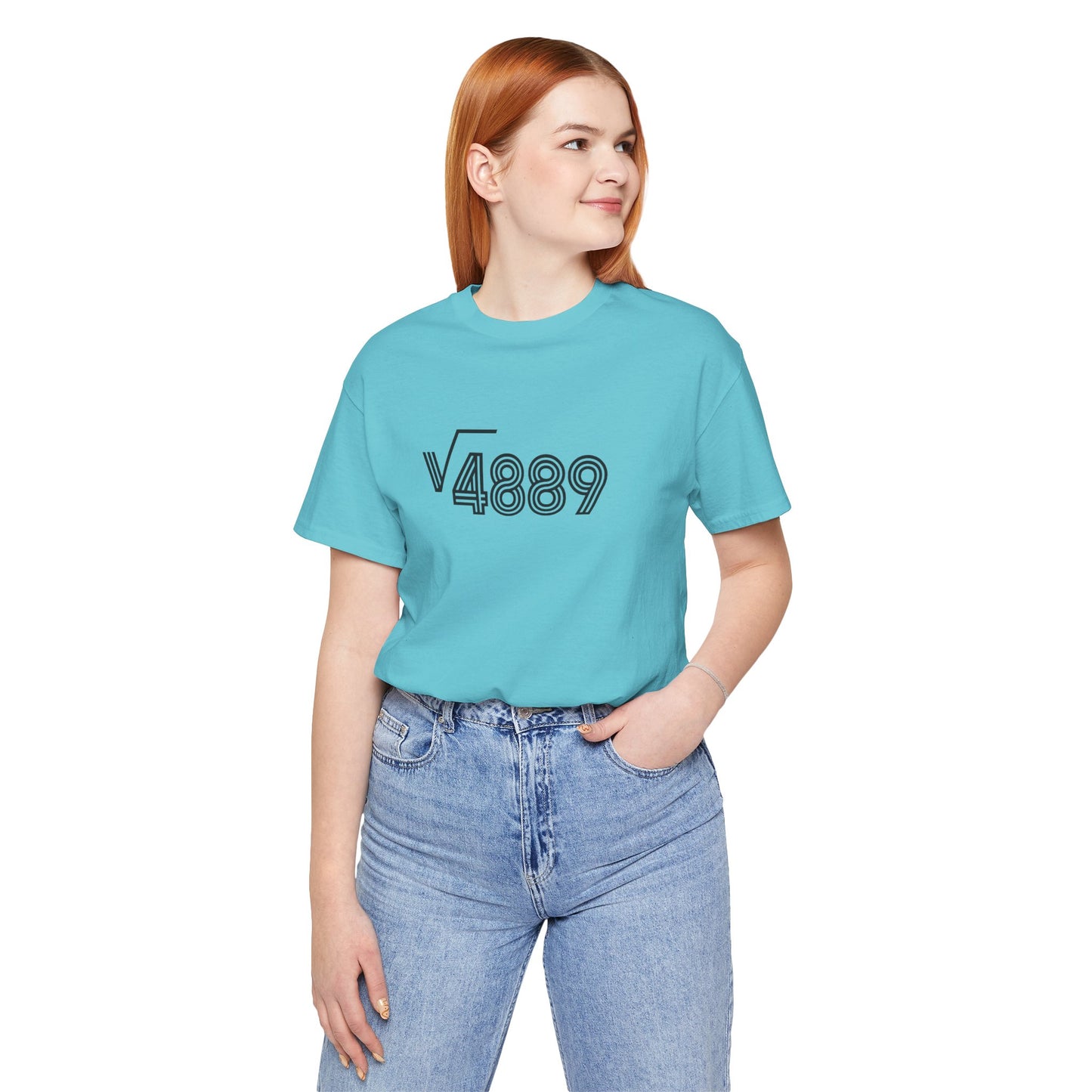 √4889 Rounded Graphic Tee — Shesh‑Sheva® Minimal Streetwear