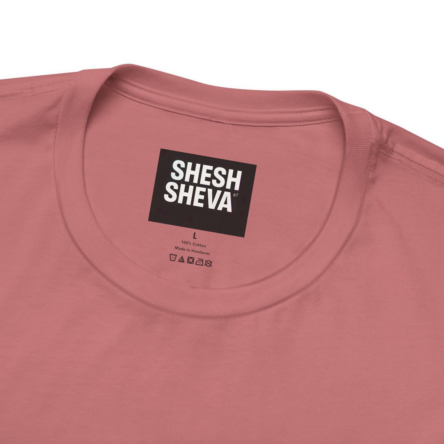 √4889 Rounded Graphic Tee — Shesh‑Sheva® Minimal Streetwear