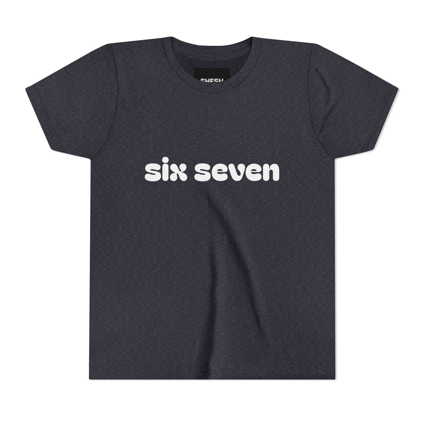 A - SIX SEVEN Kids Tee | Bold Streetwear Energy for Little Legends