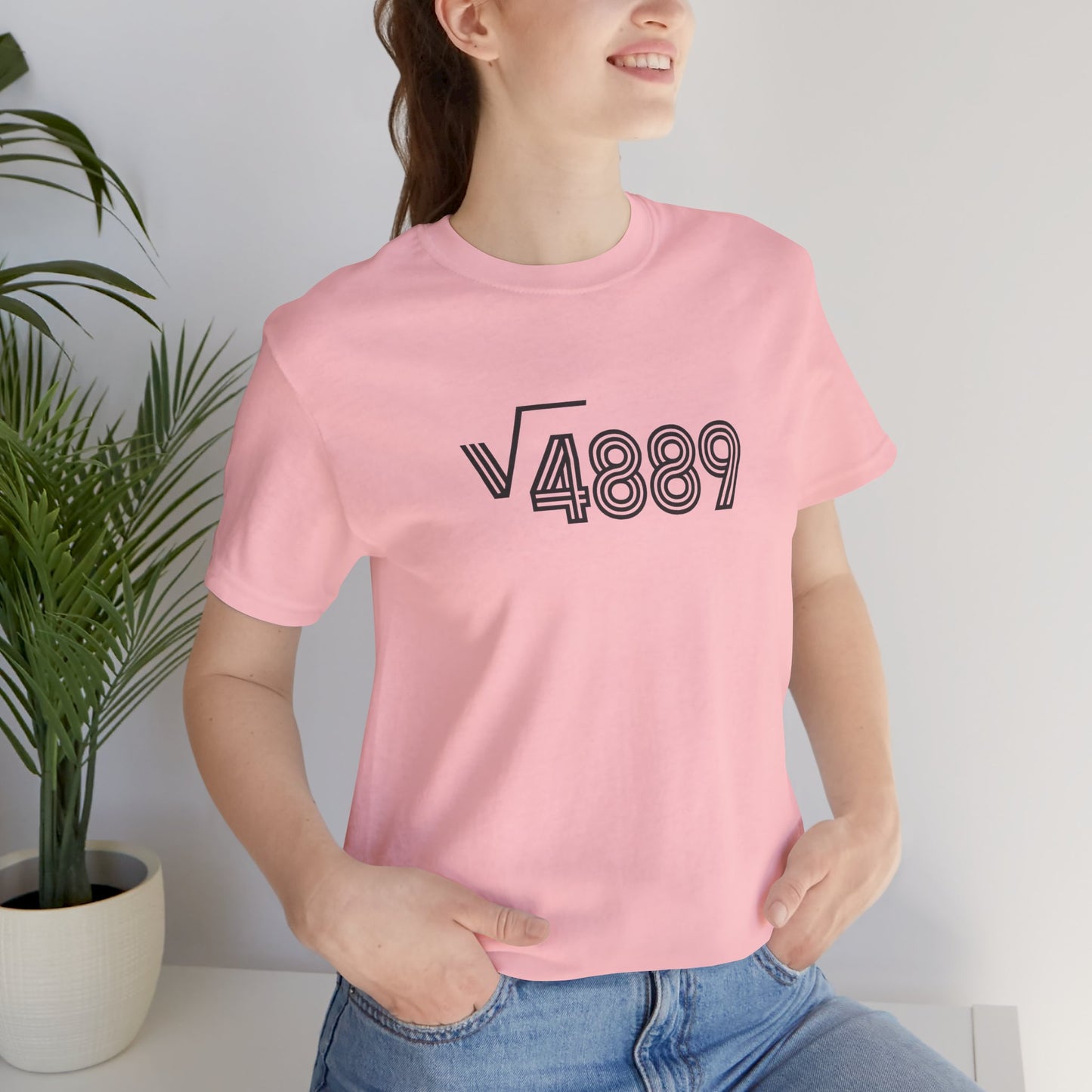 √4889 Rounded Graphic Tee — Shesh‑Sheva® Minimal Streetwear
