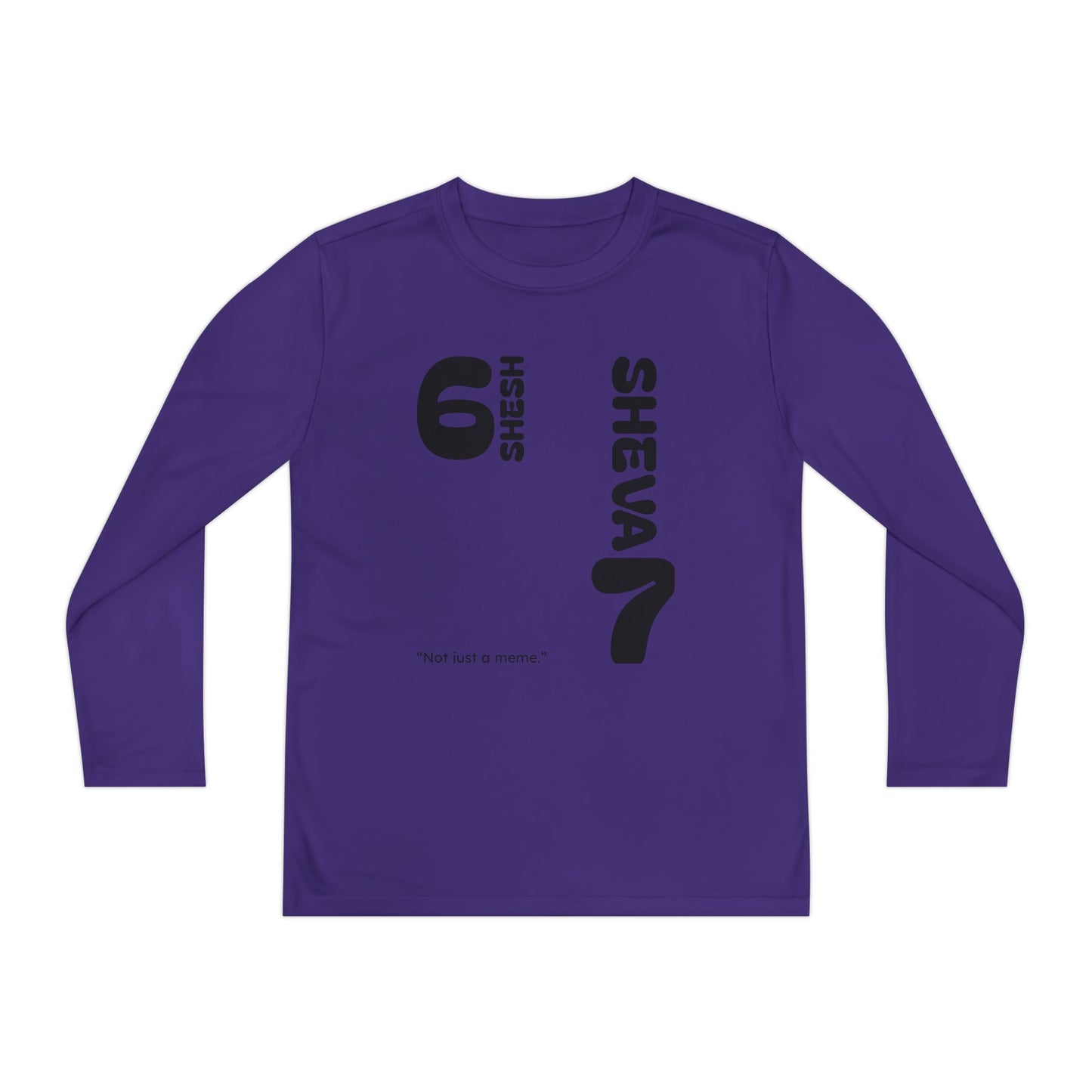 SHESH SHEVA Kids Long Sleeve – “Not Just a Meme” Edition