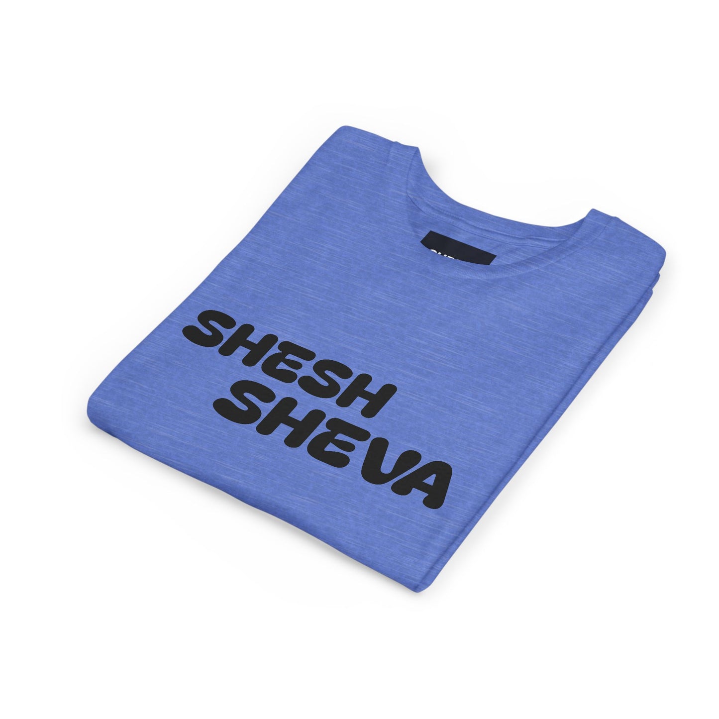 A - Shesh-Sheva™ Kids & Youth Tee | Bold English-Hebrew Streetwear Energy