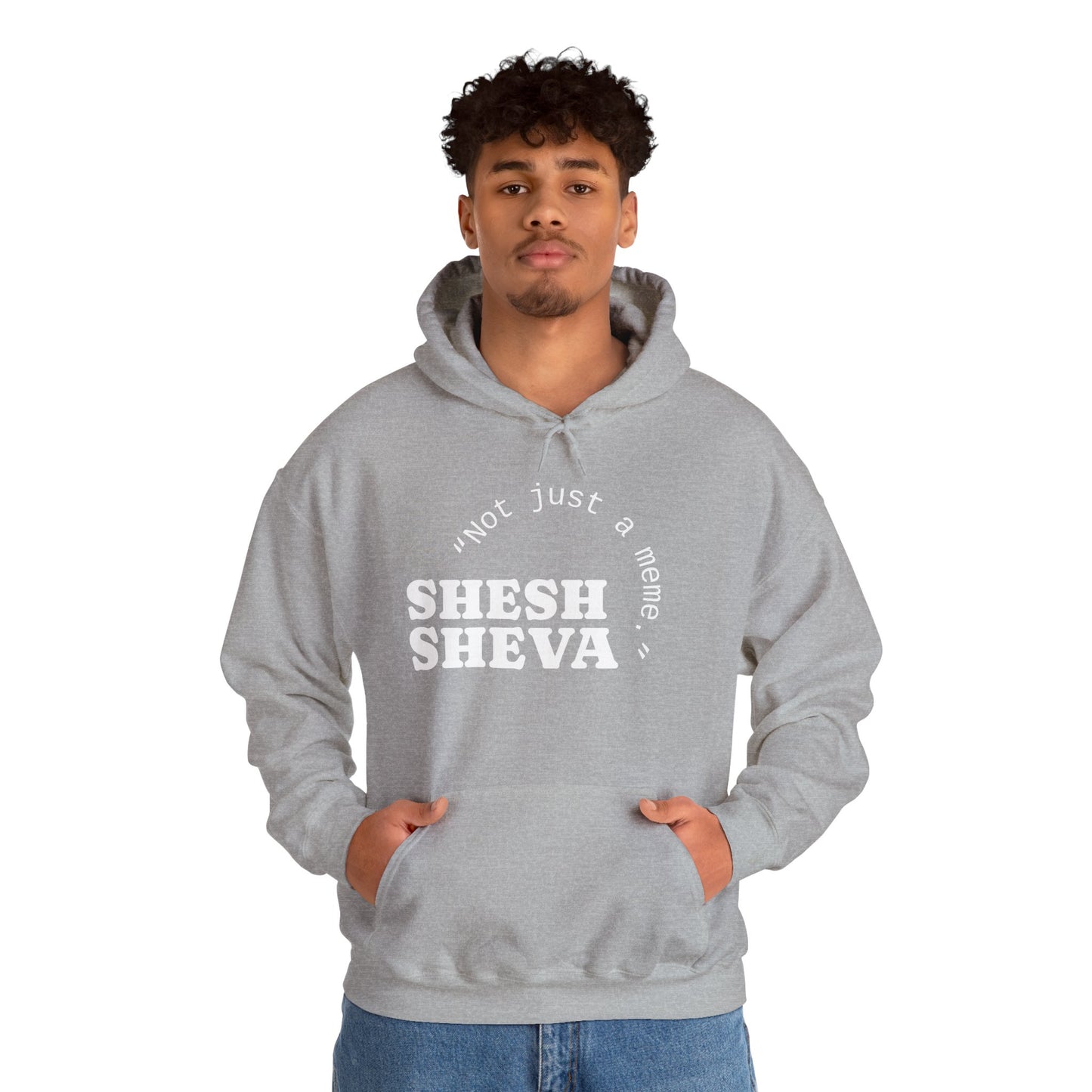 Shesh Sheva Hoodie - "Not Just a Meme" Graphic Sweatshirt