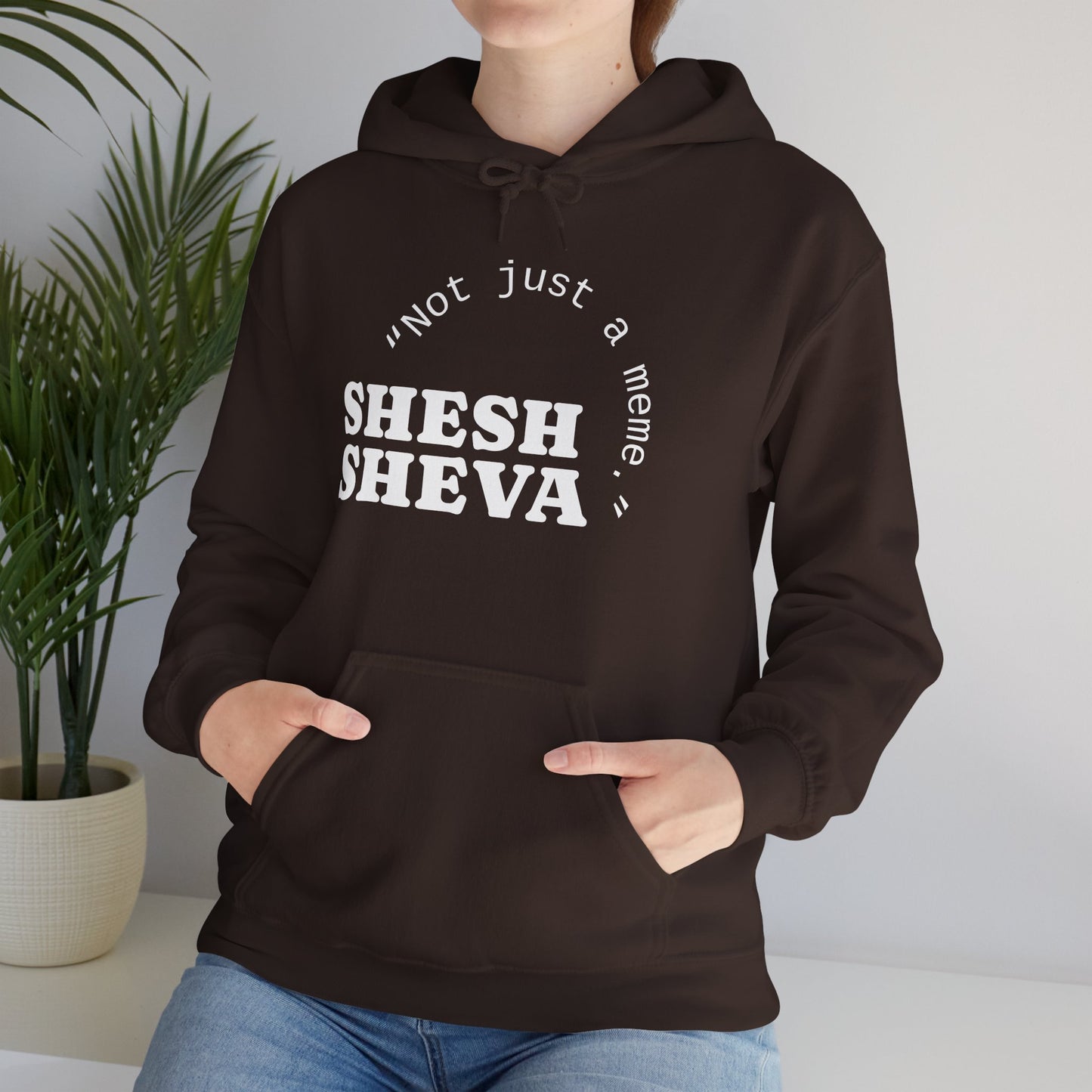 Shesh Sheva Hoodie - "Not Just a Meme" Graphic Sweatshirt