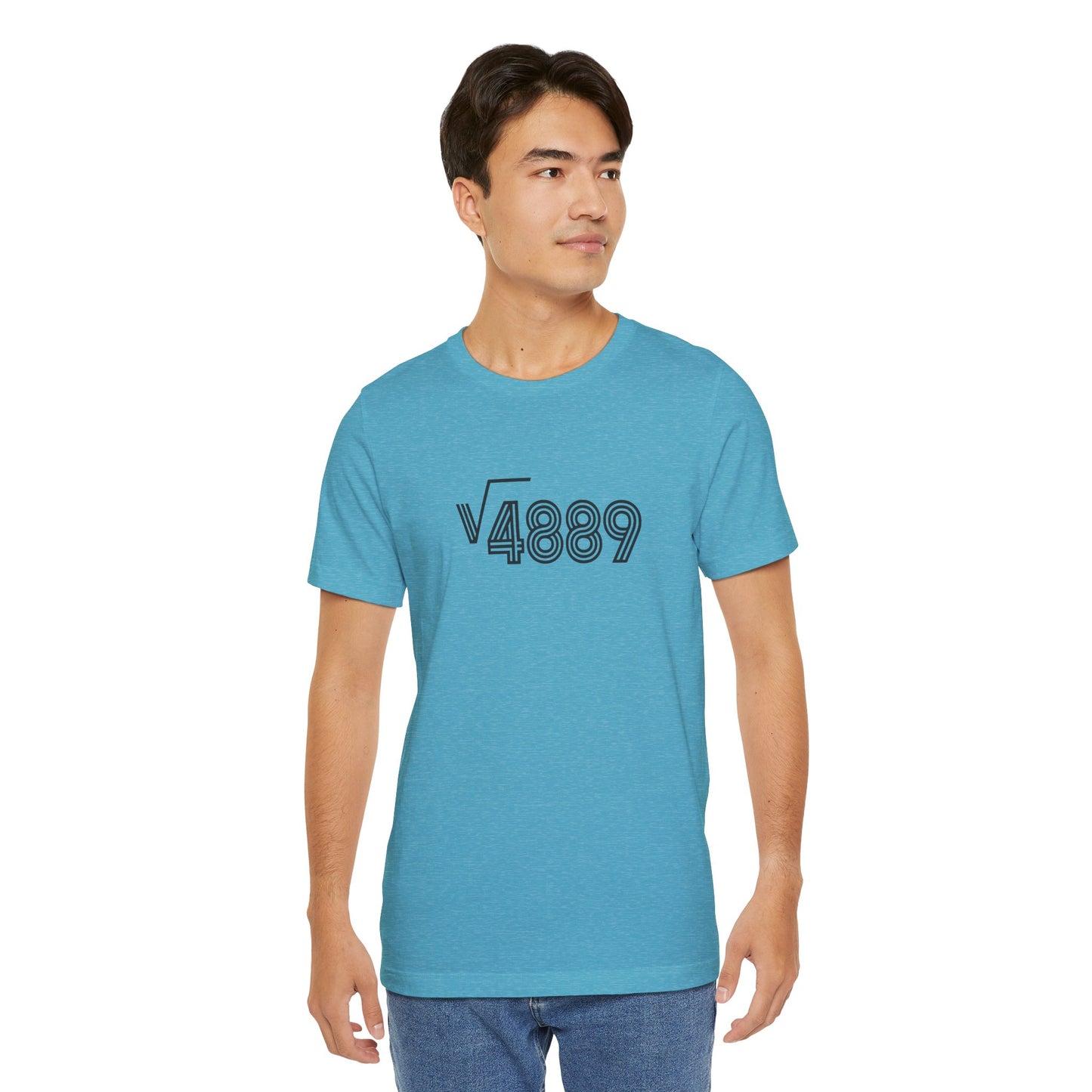 √4889 Rounded Graphic Tee — Shesh‑Sheva® Minimal Streetwear
