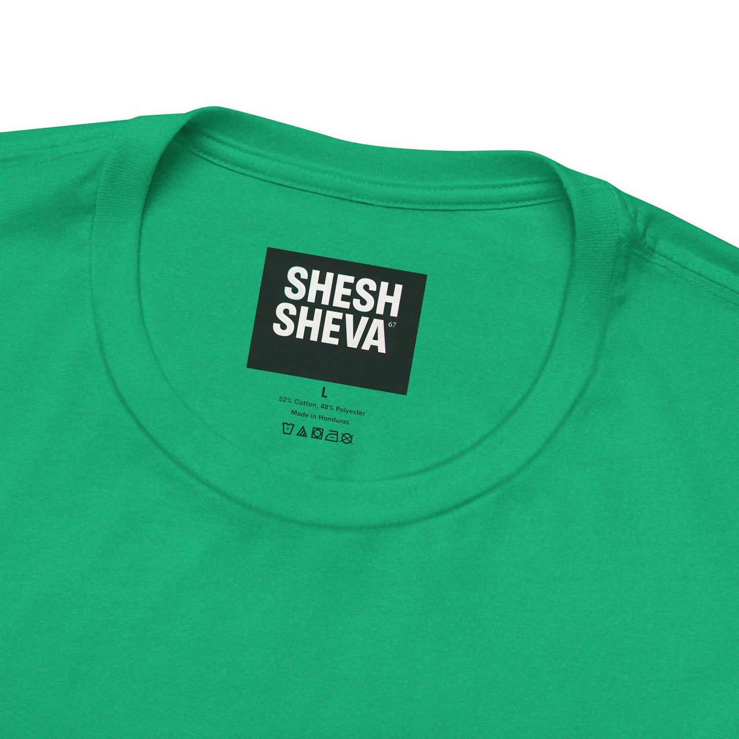 √4889 Rounded Graphic Tee — Shesh‑Sheva® Minimal Streetwear