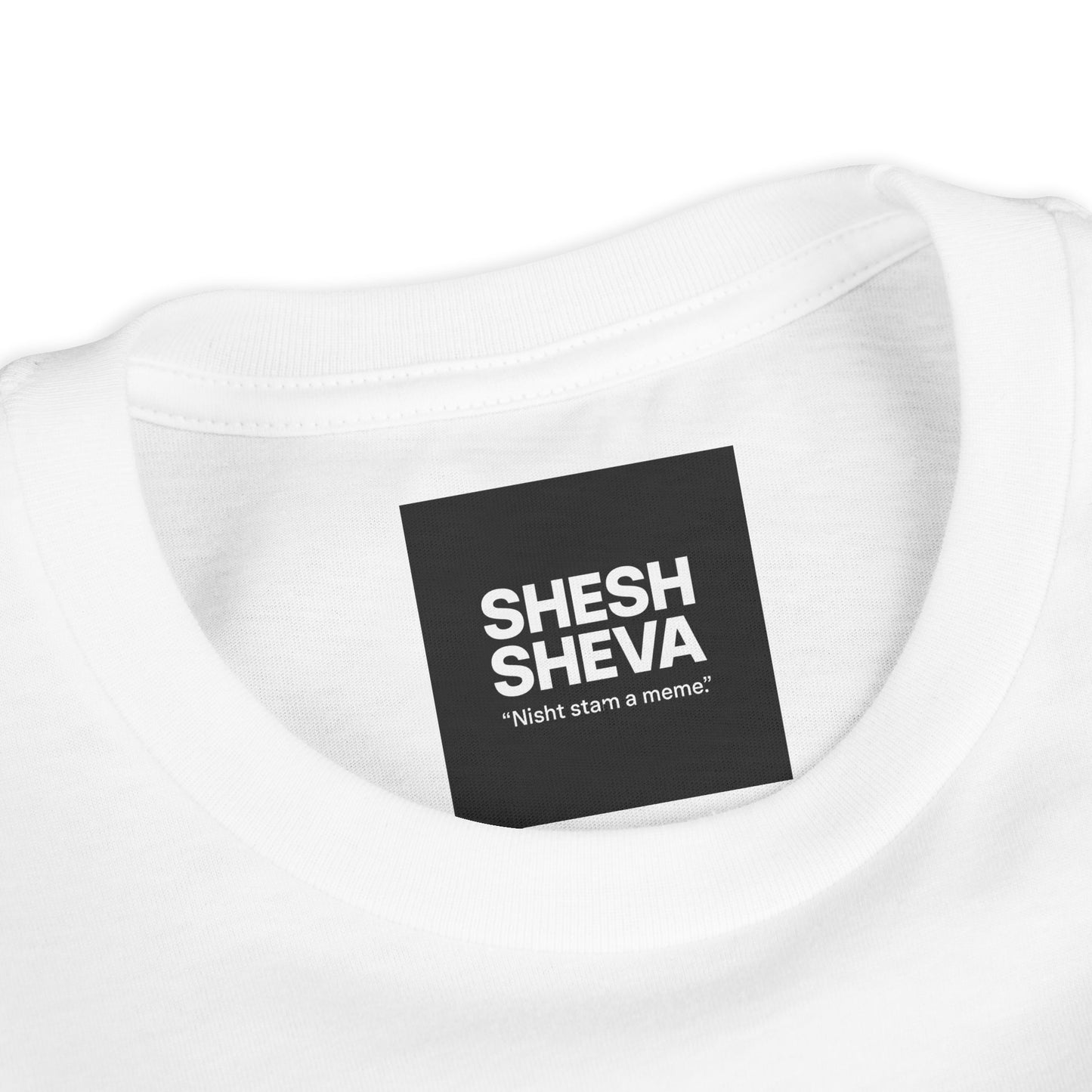 A - Shesh-Sheva™ Kids & Youth Tee | Bold English-Hebrew Streetwear Energy