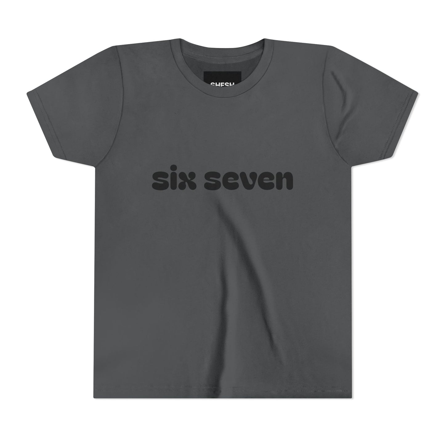 A - SIX SEVEN Kids Tee | Bold Streetwear Energy for Little Legends