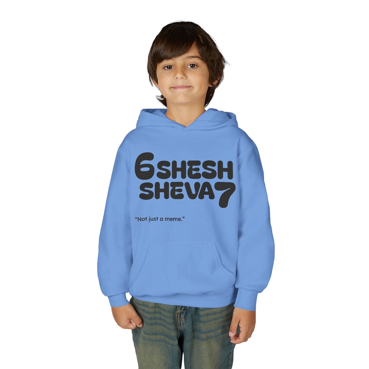 SHESH SHEVA Kids Hoodie – “Not Just a Meme”