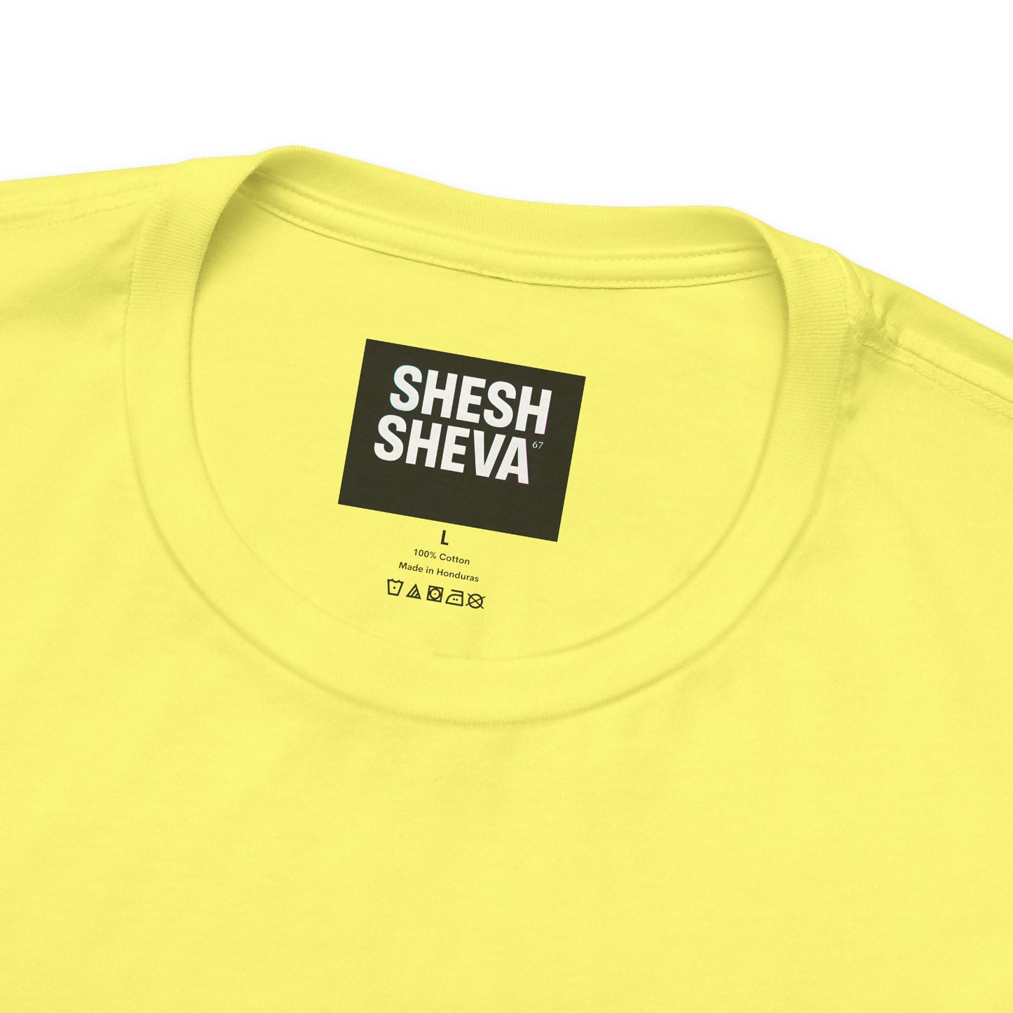 √4889 Rounded Graphic Tee — Shesh‑Sheva® Minimal Streetwear