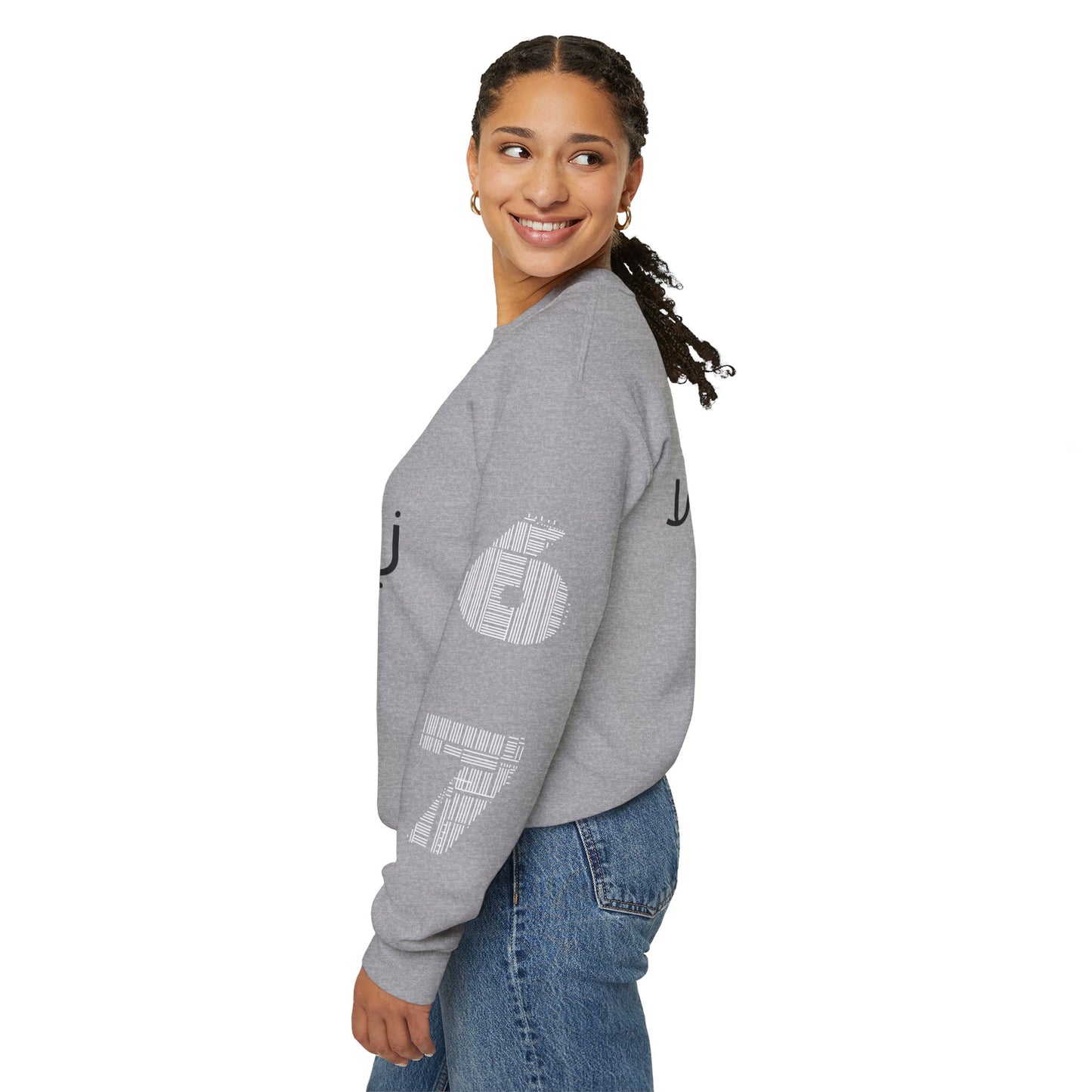 SIX SEVEN™ Long Sleeve Fleece | Hebrew–English Streetwear | Kids & Youth
