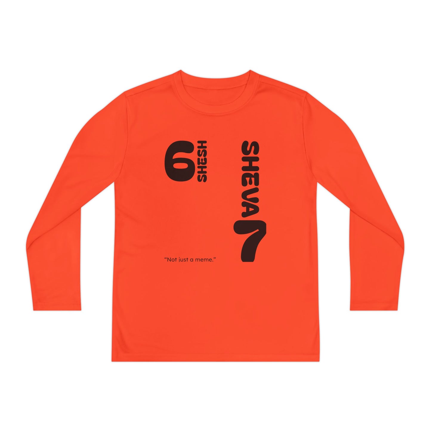 SHESH SHEVA Kids Long Sleeve – “Not Just a Meme” Edition