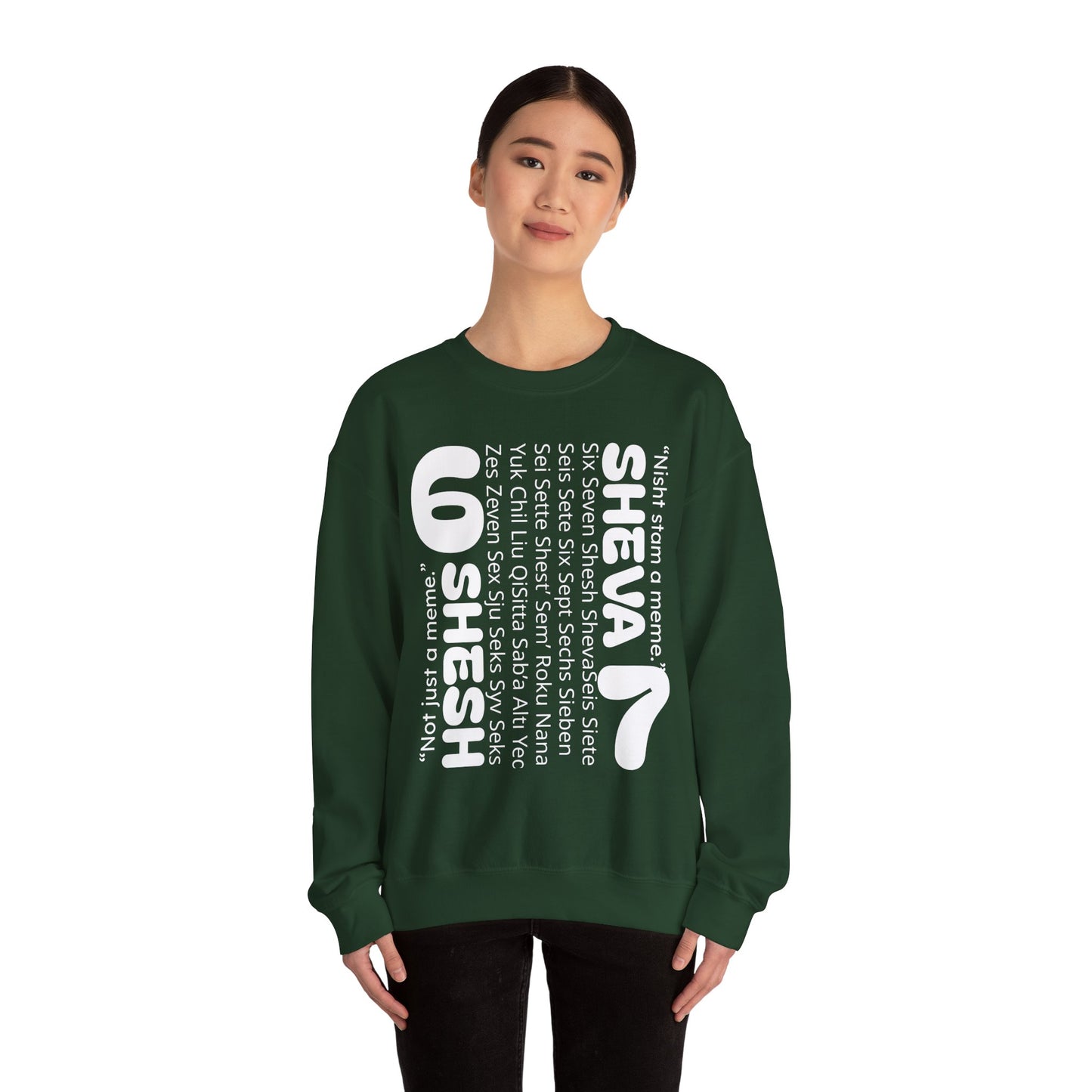 SHESH SHEVA “Global Vibe” Hoodie – The Six Seven Languages Drop
