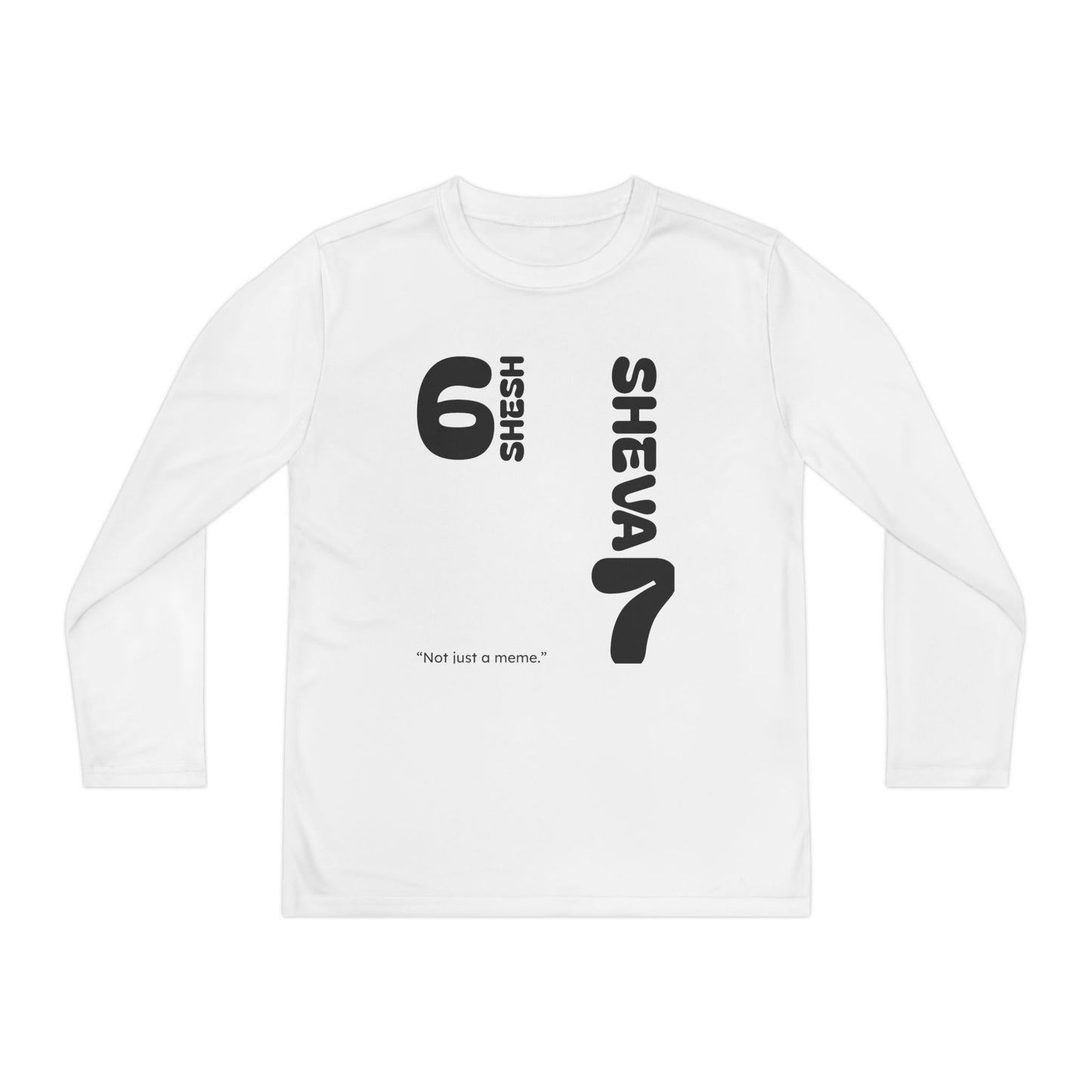 SHESH SHEVA Kids Long Sleeve – “Not Just a Meme” Edition