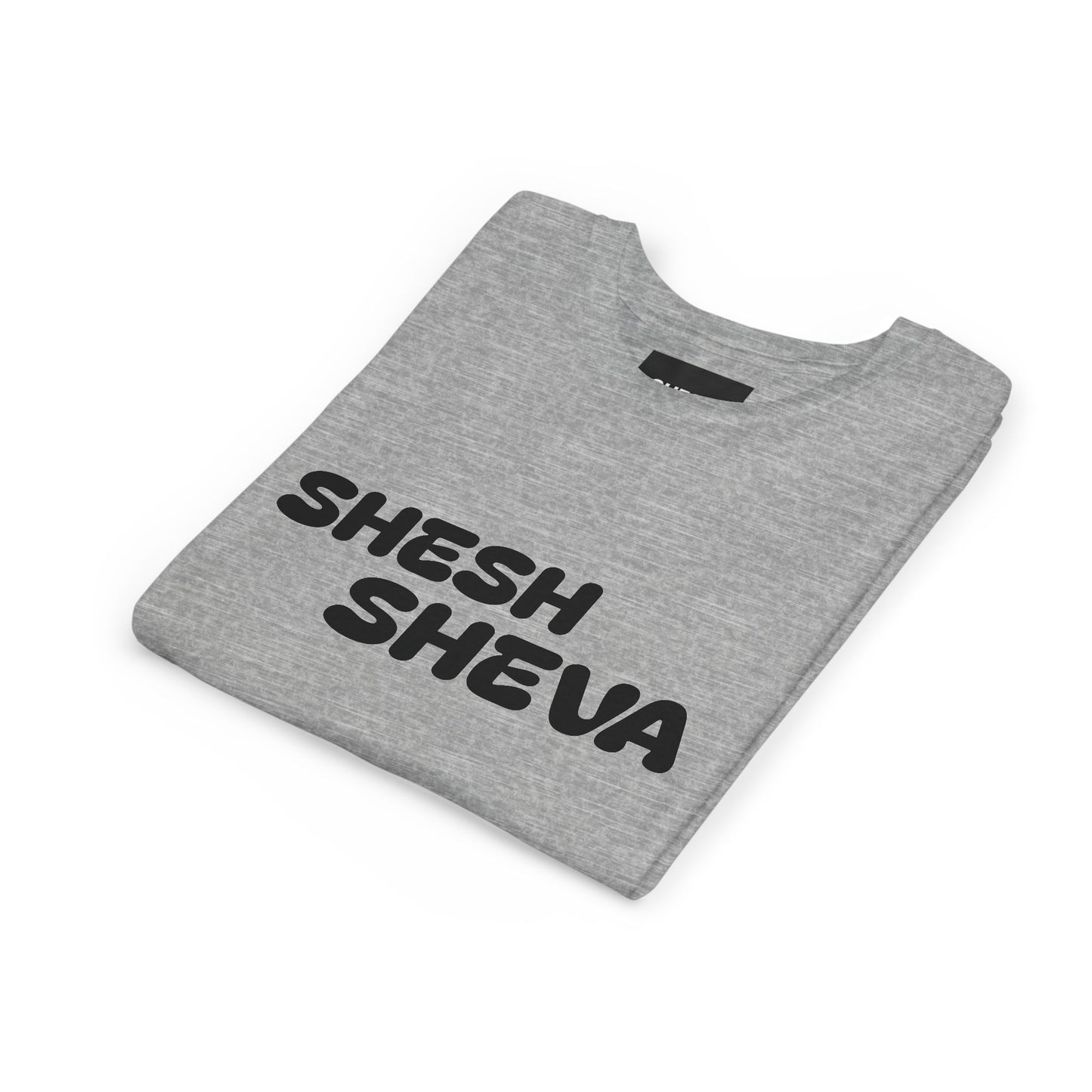 A - Shesh-Sheva™ Kids & Youth Tee | Bold English-Hebrew Streetwear Energy