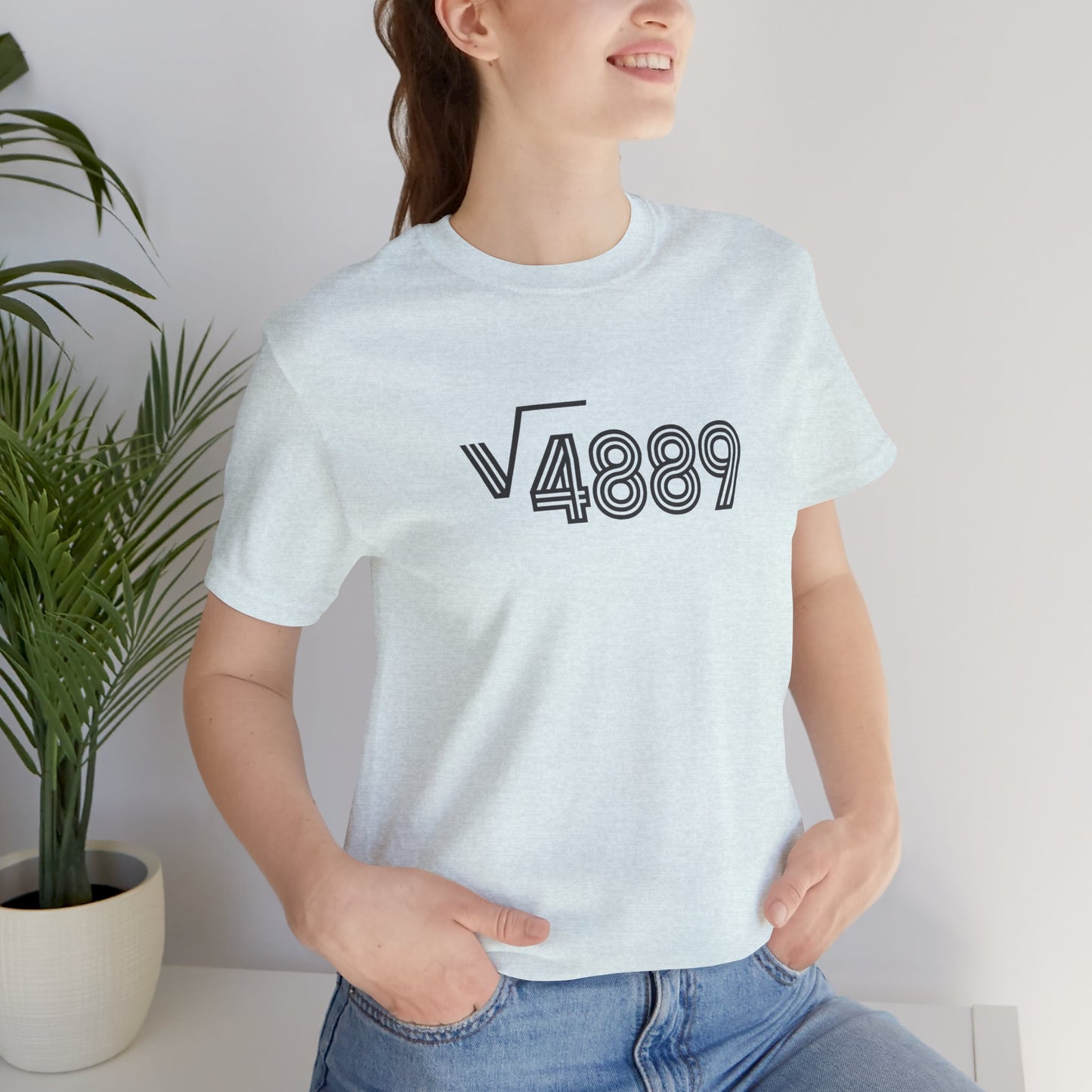 √4889 Rounded Graphic Tee — Shesh‑Sheva® Minimal Streetwear