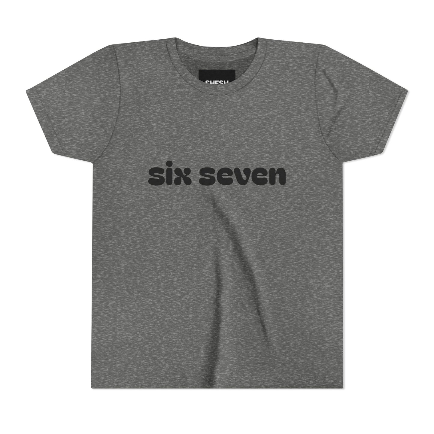 A - SIX SEVEN Kids Tee | Bold Streetwear Energy for Little Legends