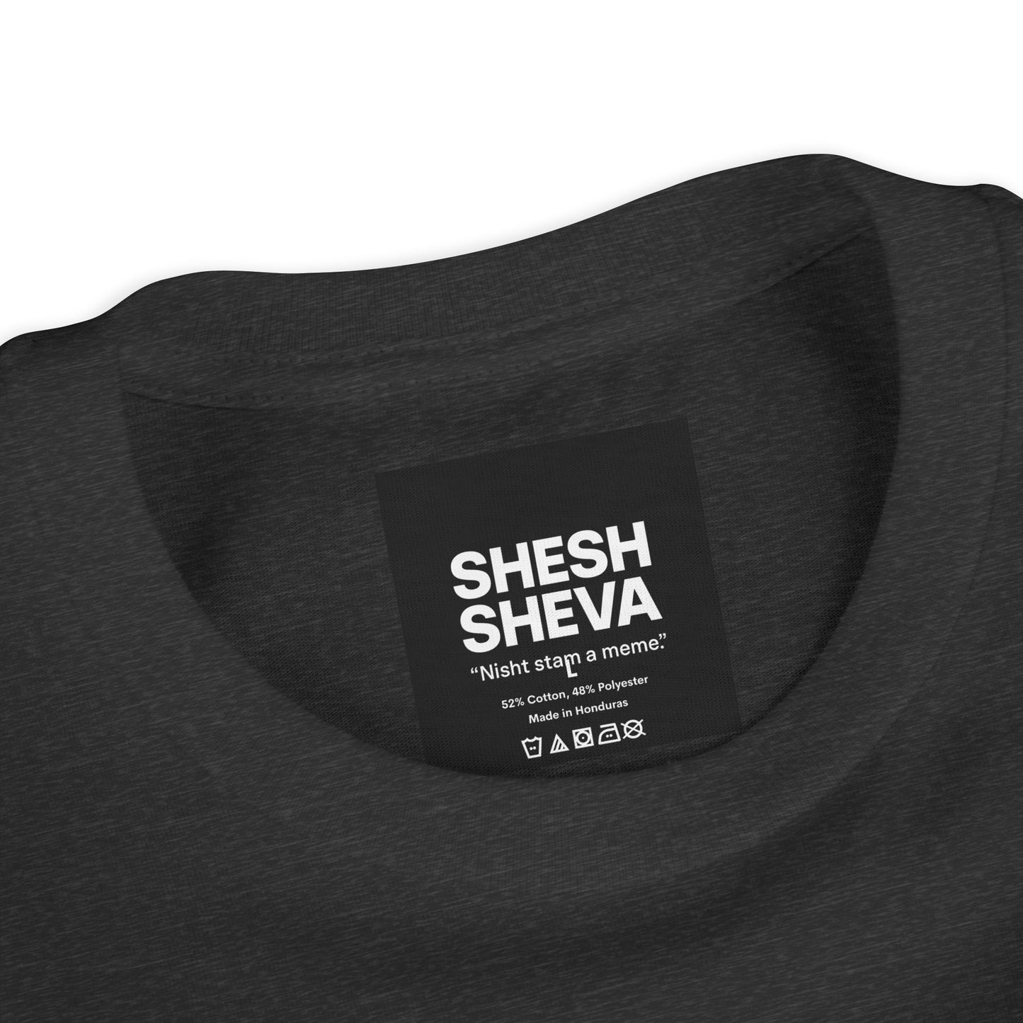 A - Shesh-Sheva™ Kids & Youth Tee | Bold Arabic “ستة سبعة” Minimalist Kids Shirt Streetwear Energy