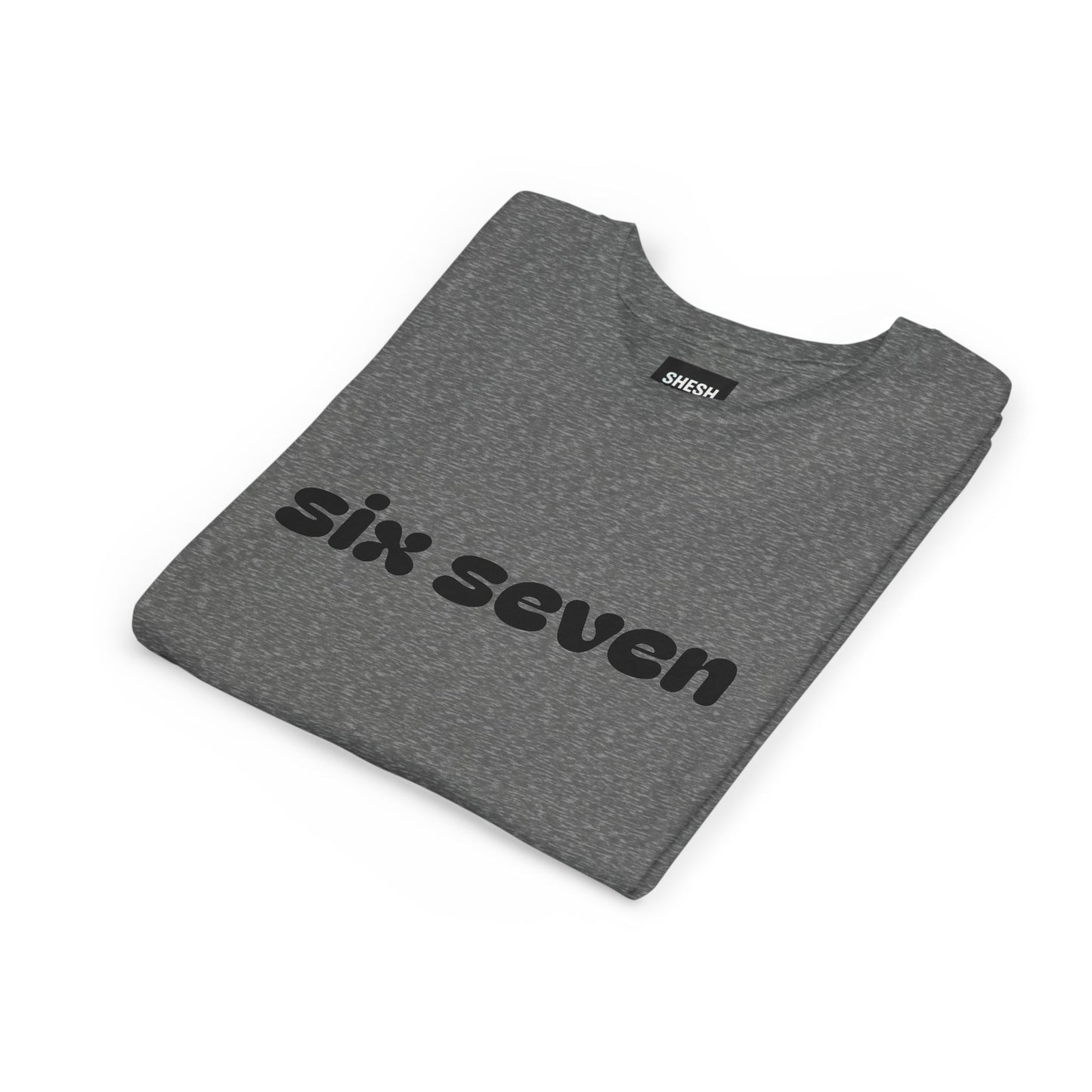 A - SIX SEVEN Kids Tee | Bold Streetwear Energy for Little Legends