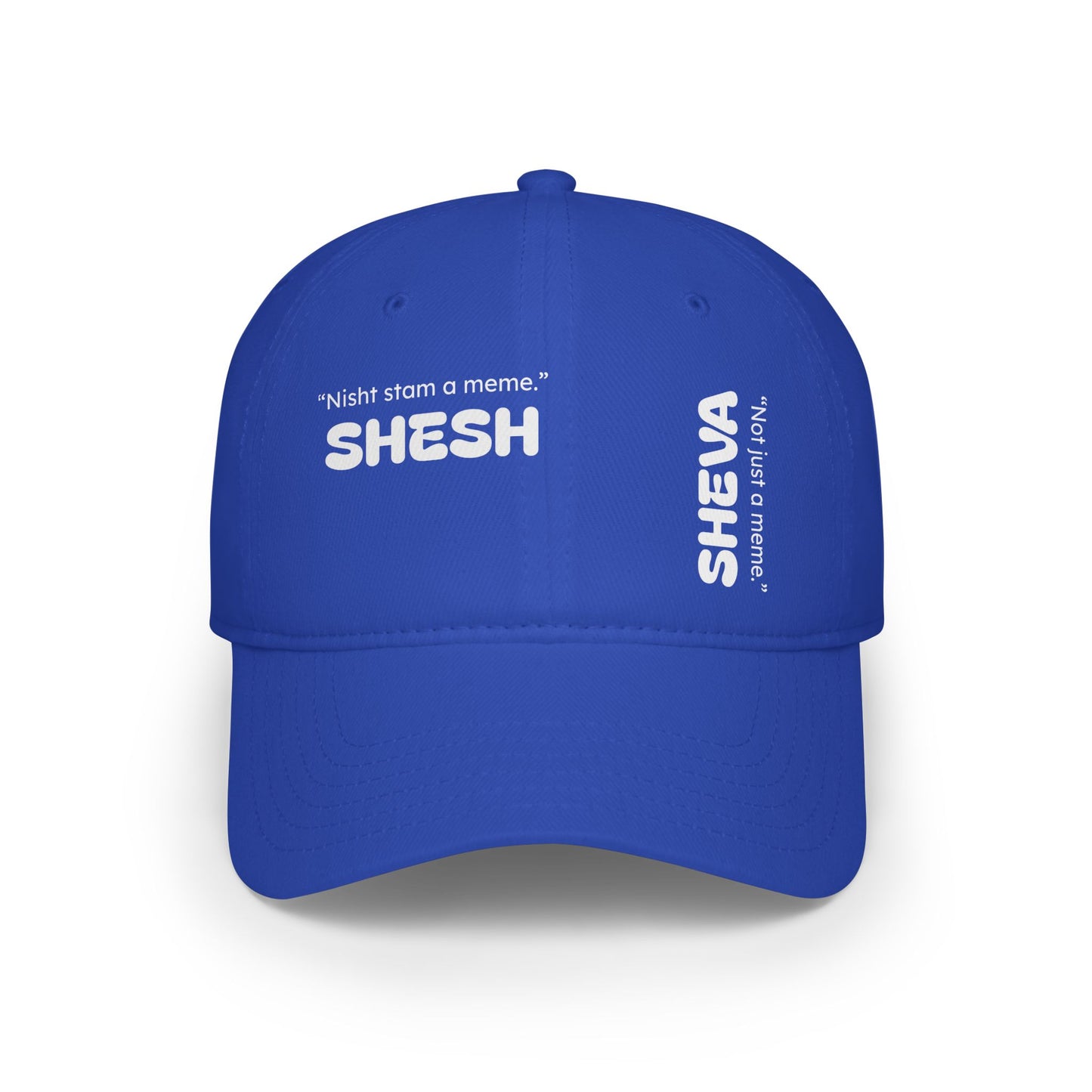 Baseball Cap - SHESH SHEVA Streetwear Brand -Global Meme Energy, Spiritual Balance ⚡