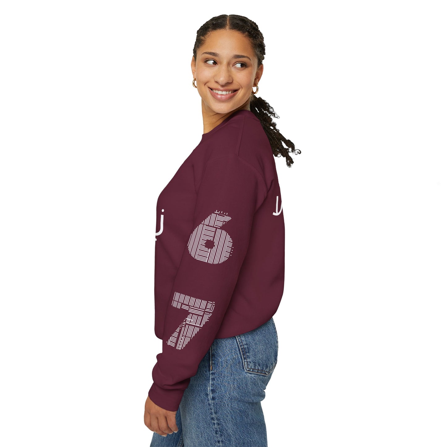 SIX SEVEN™ Long Sleeve Fleece | Hebrew–English Streetwear | Kids & Youth