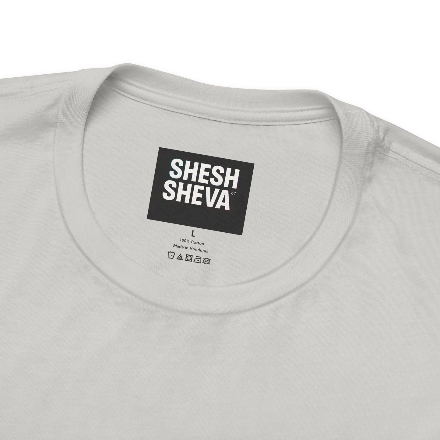 √4889 Rounded Graphic Tee — Shesh‑Sheva® Minimal Streetwear