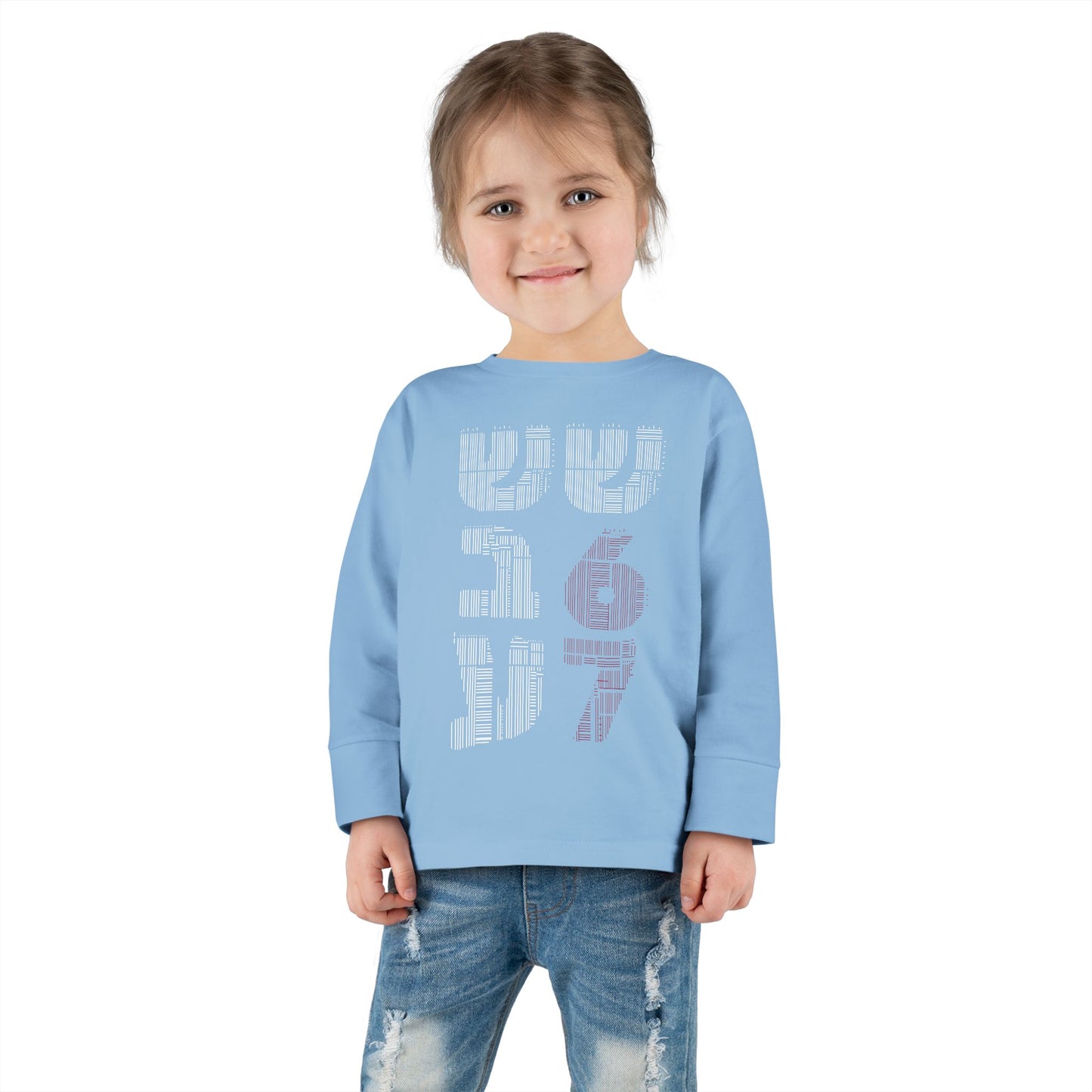 A - Toddler Long Sleeve Tee - 67 Street Vibes | SHESH-SHEVA