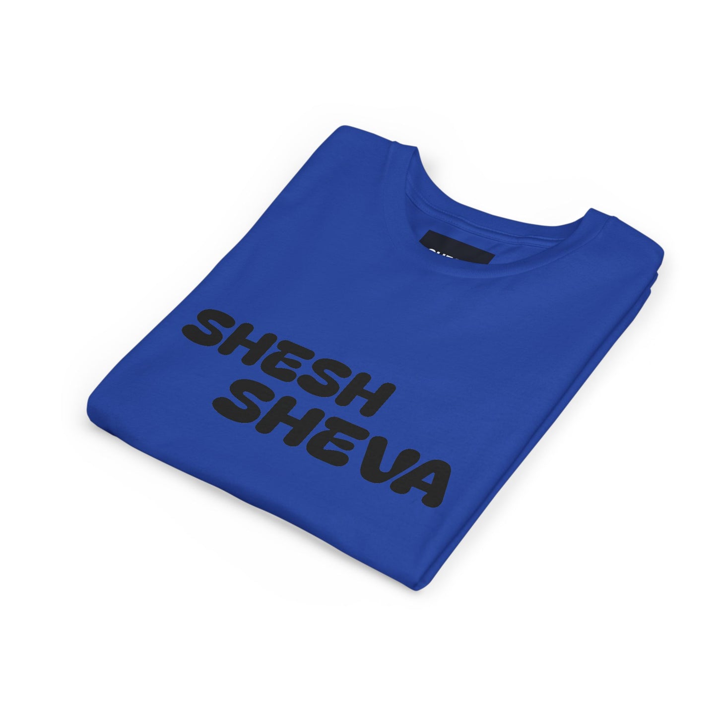 A - Shesh-Sheva™ Kids & Youth Tee | Bold English-Hebrew Streetwear Energy