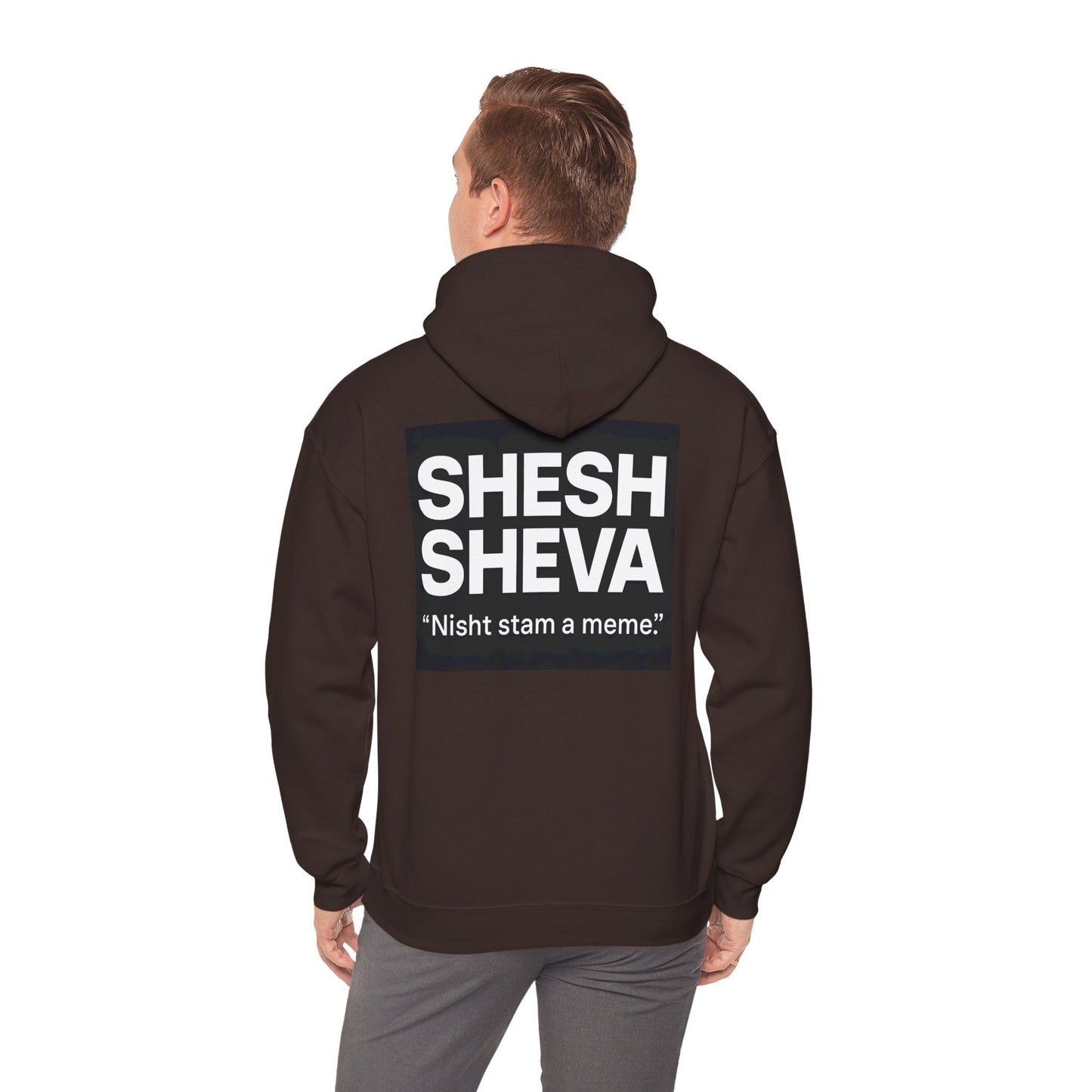 Hooded Sweatshirt - SHESH SHEVA Streetwear Collection | Israeli Originality & Global Meme Energy