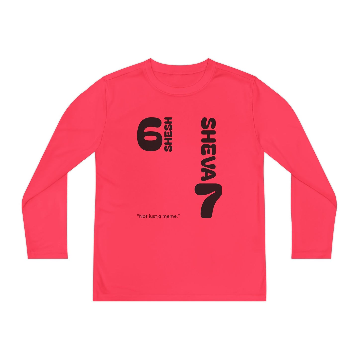 SHESH SHEVA Kids Long Sleeve – “Not Just a Meme” Edition