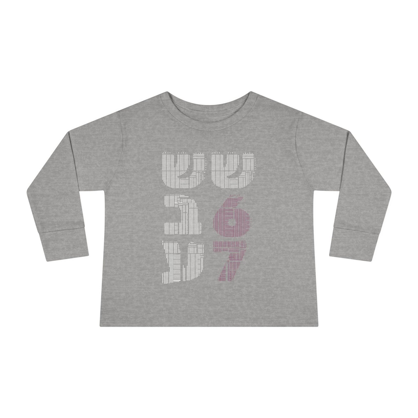 A - Toddler Long Sleeve Tee - 67 Street Vibes | SHESH-SHEVA