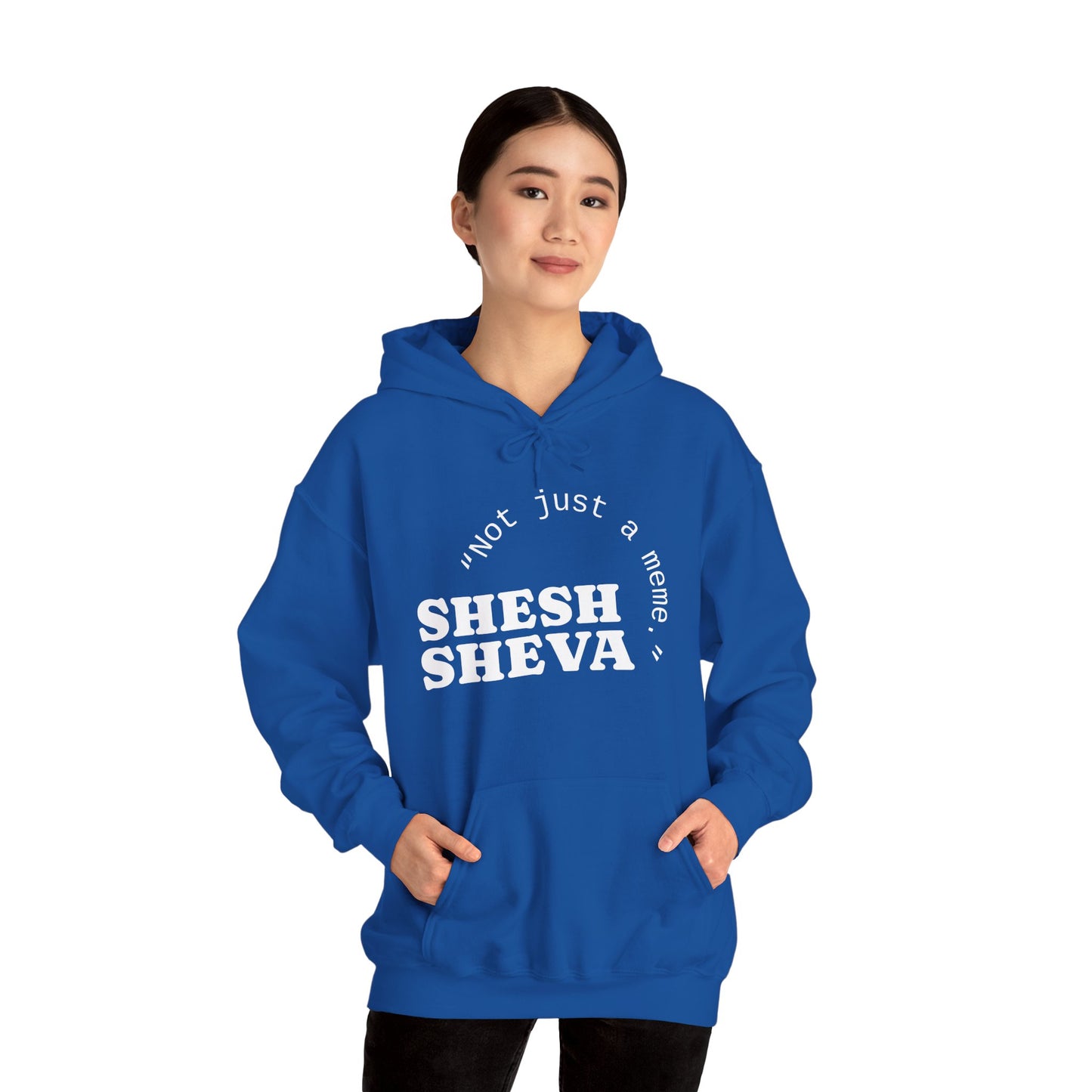 Shesh Sheva Hoodie - "Not Just a Meme" Graphic Sweatshirt