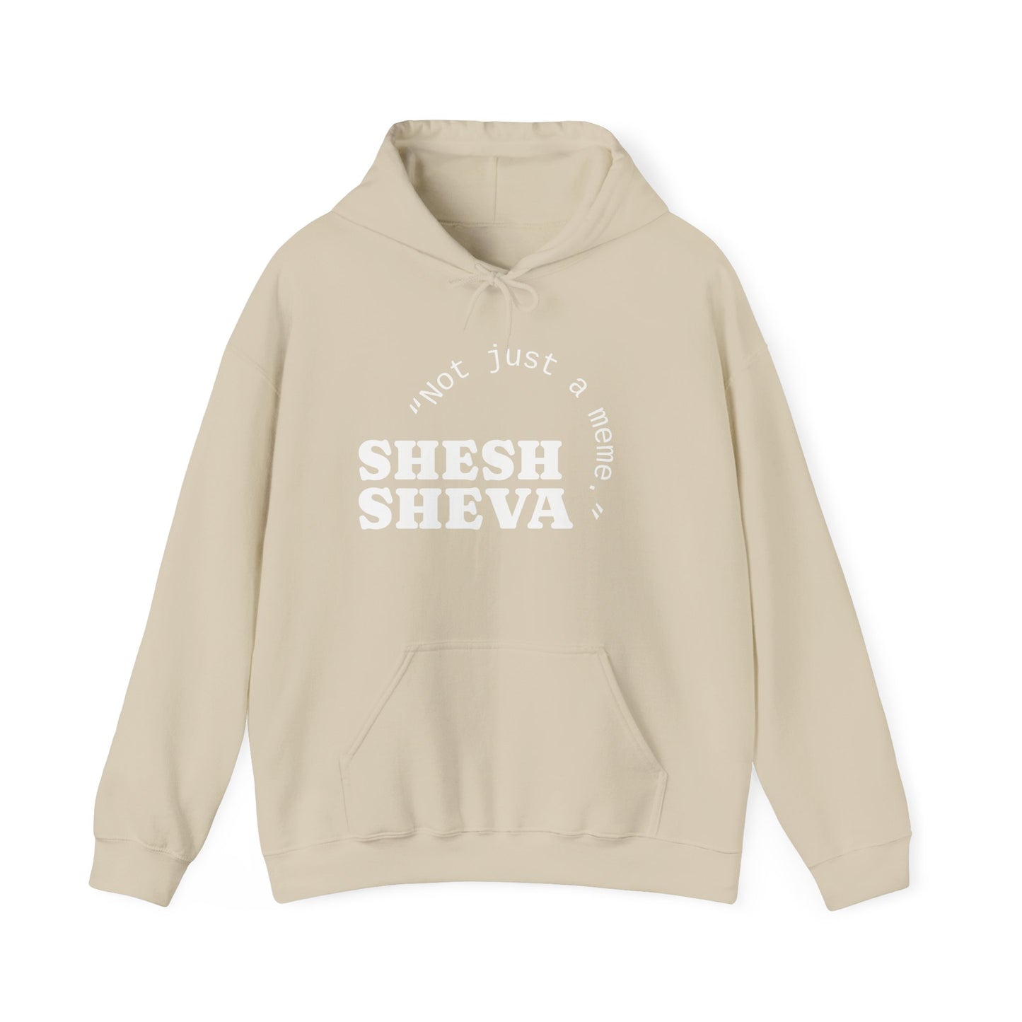 Shesh Sheva Hoodie - "Not Just a Meme" Graphic Sweatshirt
