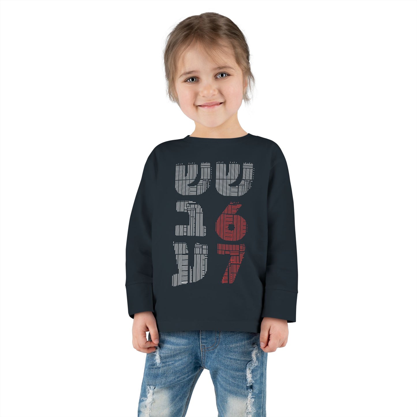 A - Toddler Long Sleeve Tee - 67 Street Vibes | SHESH-SHEVA
