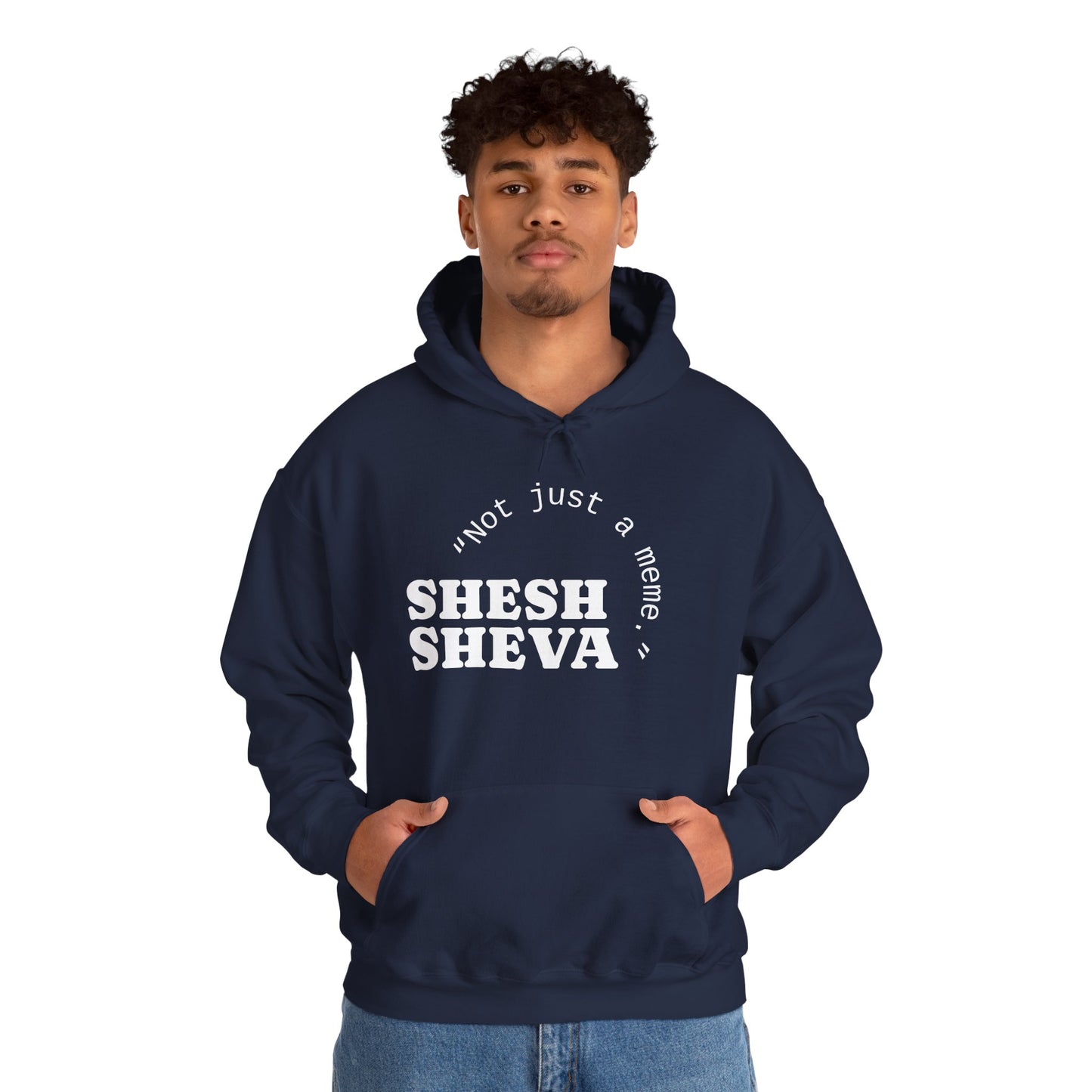 Shesh Sheva Hoodie - "Not Just a Meme" Graphic Sweatshirt