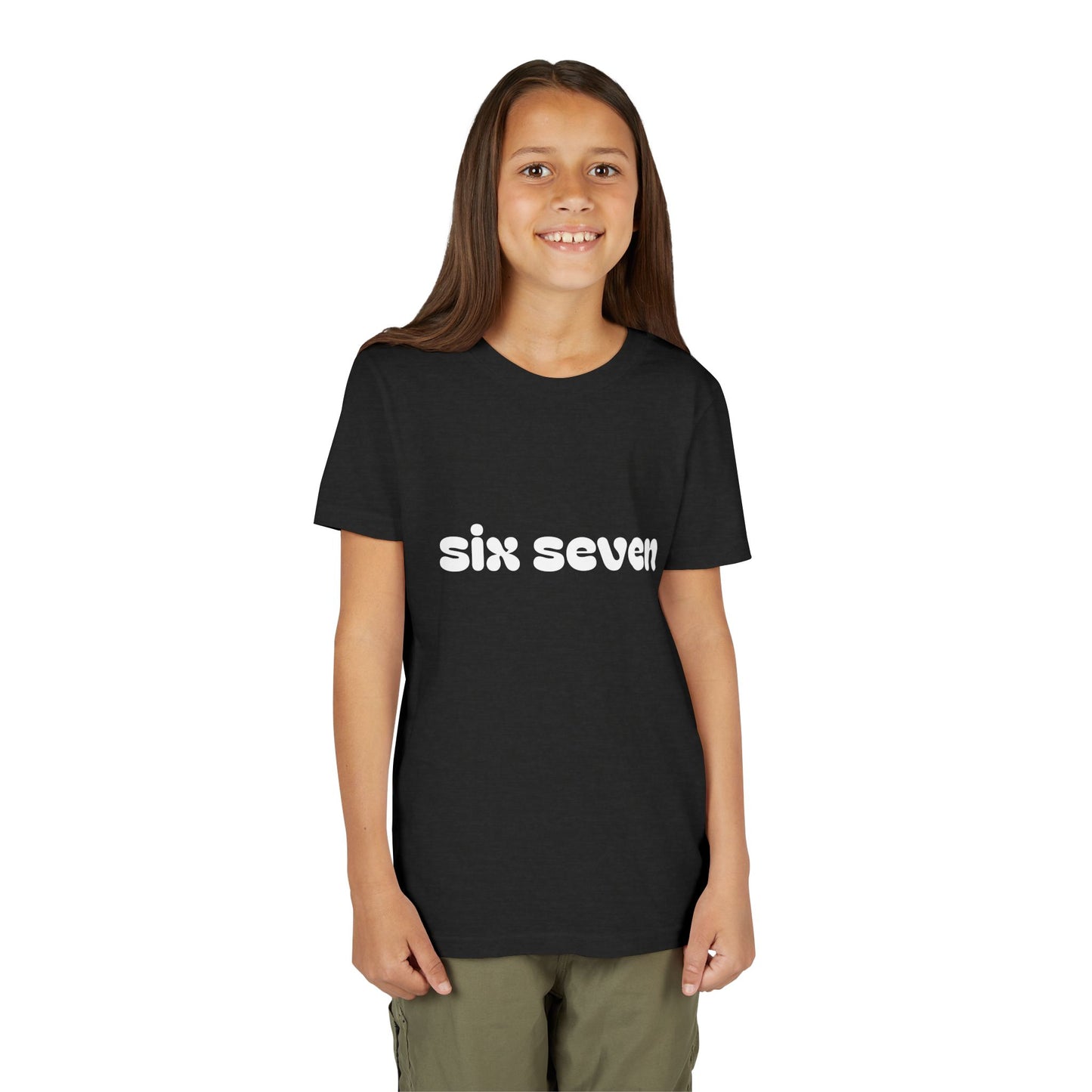 A - SIX SEVEN Kids Tee | Bold Streetwear Energy for Little Legends