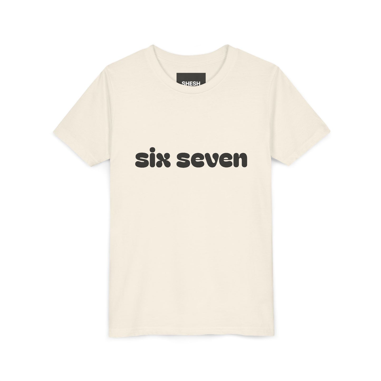 A - SIX SEVEN Kids Tee | Bold Streetwear Energy for Little Legends