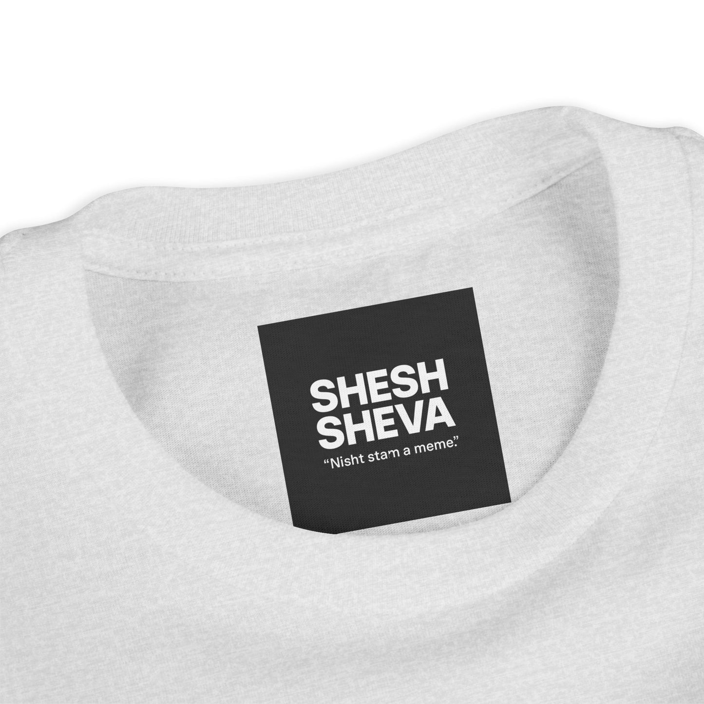 A - Shesh-Sheva™ Kids & Youth Tee | Bold Arabic “ستة سبعة” Minimalist Kids Shirt Streetwear Energy