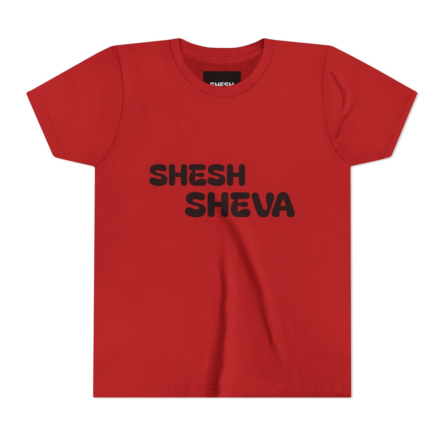 A - Shesh-Sheva™ Kids & Youth Tee | Bold English-Hebrew Streetwear Energy