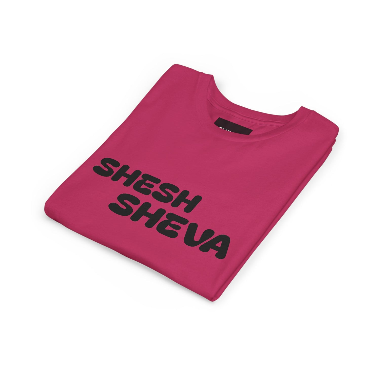 A - Shesh-Sheva™ Kids & Youth Tee | Bold English-Hebrew Streetwear Energy