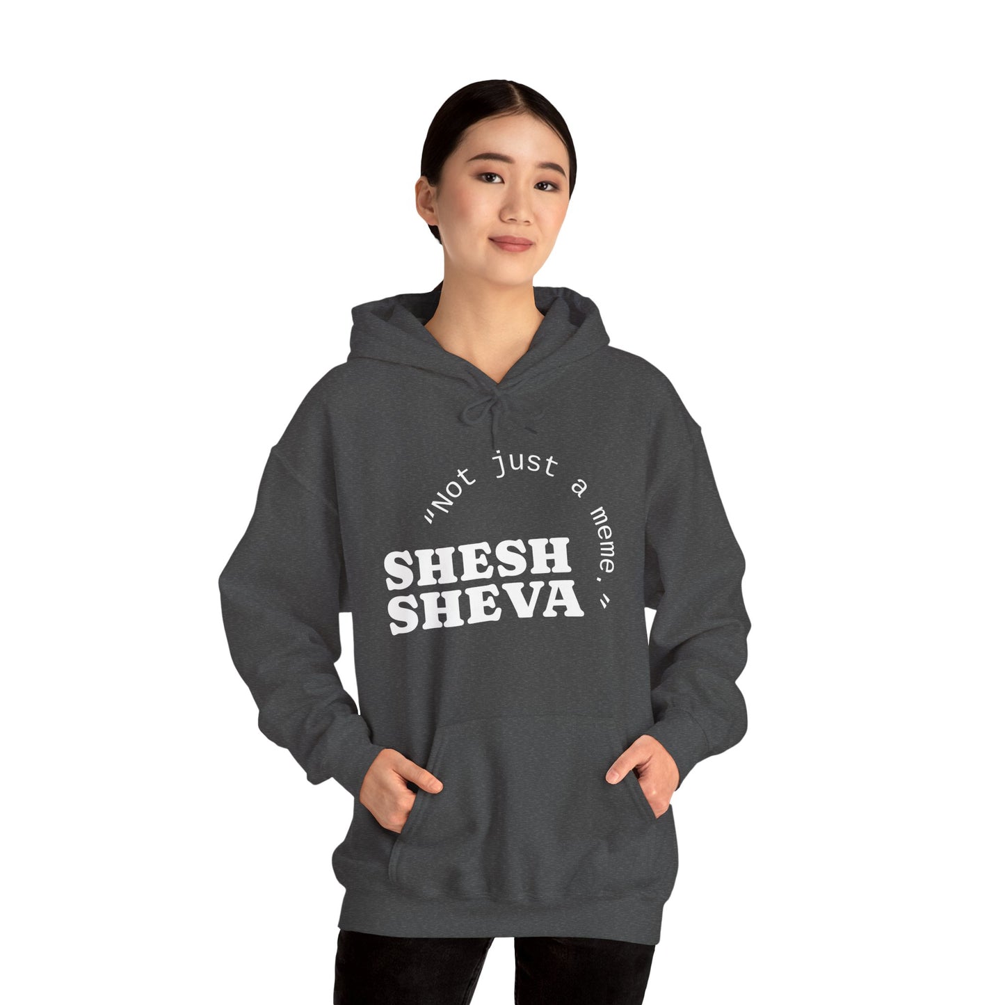 Shesh Sheva Hoodie - "Not Just a Meme" Graphic Sweatshirt