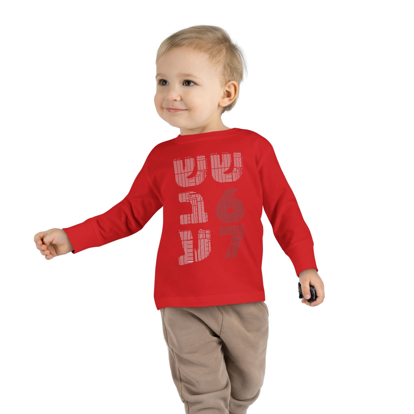 A - Toddler Long Sleeve Tee - 67 Street Vibes | SHESH-SHEVA