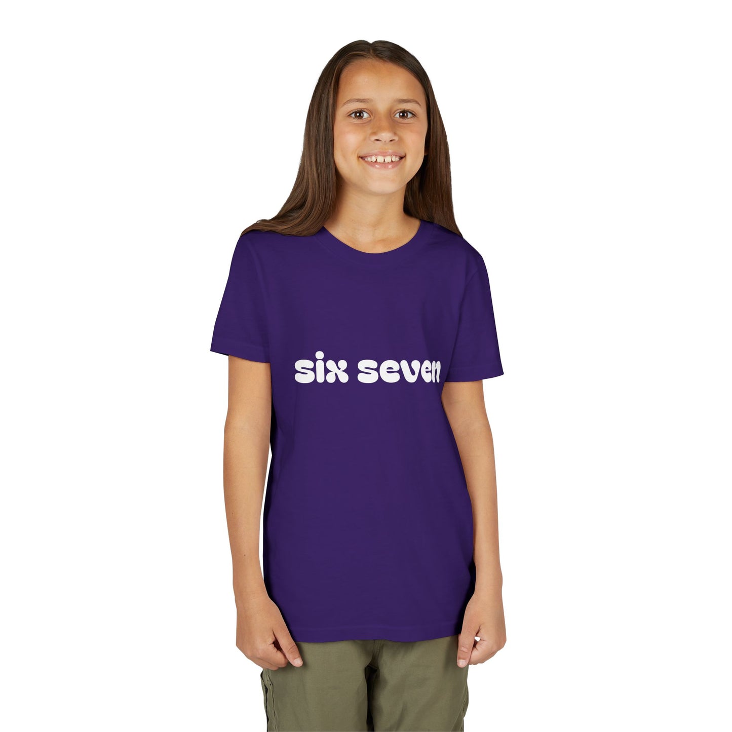 A - SIX SEVEN Kids Tee | Bold Streetwear Energy for Little Legends