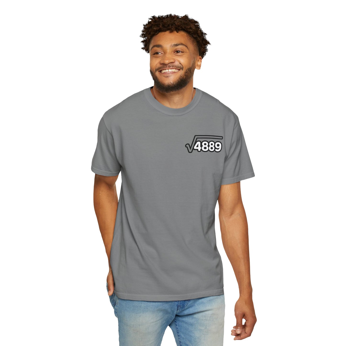 C - Streetwear Outline Tee — √4889 Double-Outline Graphic T-Shirt shesh sheve style