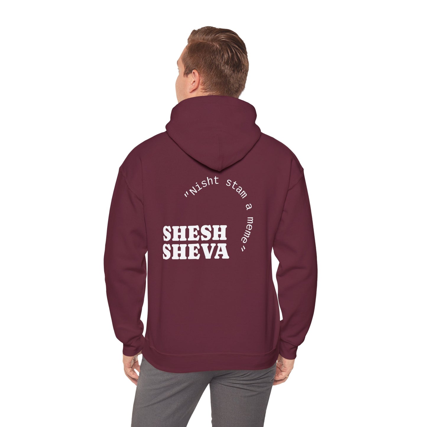 Shesh Sheva Hoodie - "Not Just a Meme" Graphic Sweatshirt