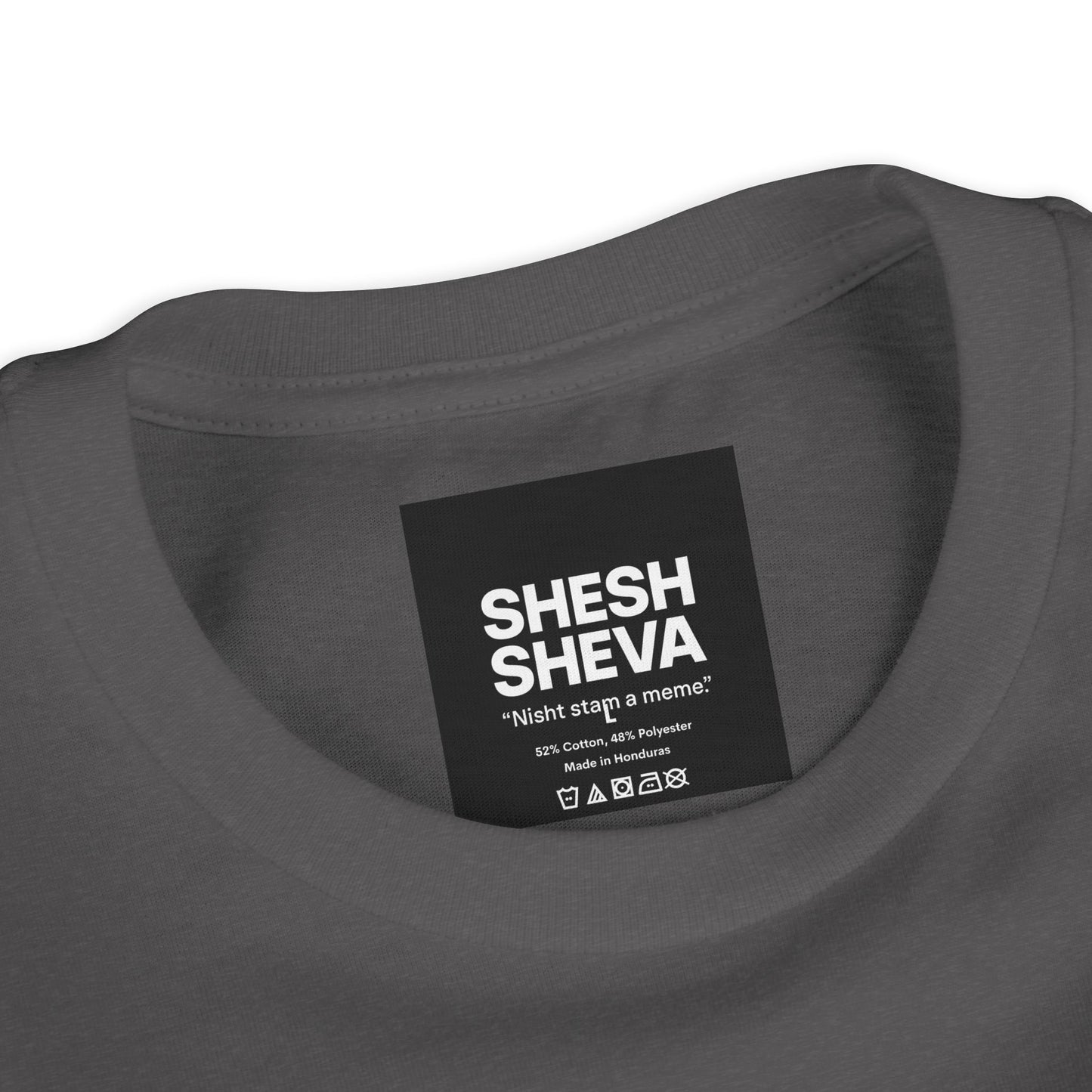 A - Shesh-Sheva™ Kids & Youth Tee | Bold Arabic “ستة سبعة” Minimalist Kids Shirt Streetwear Energy