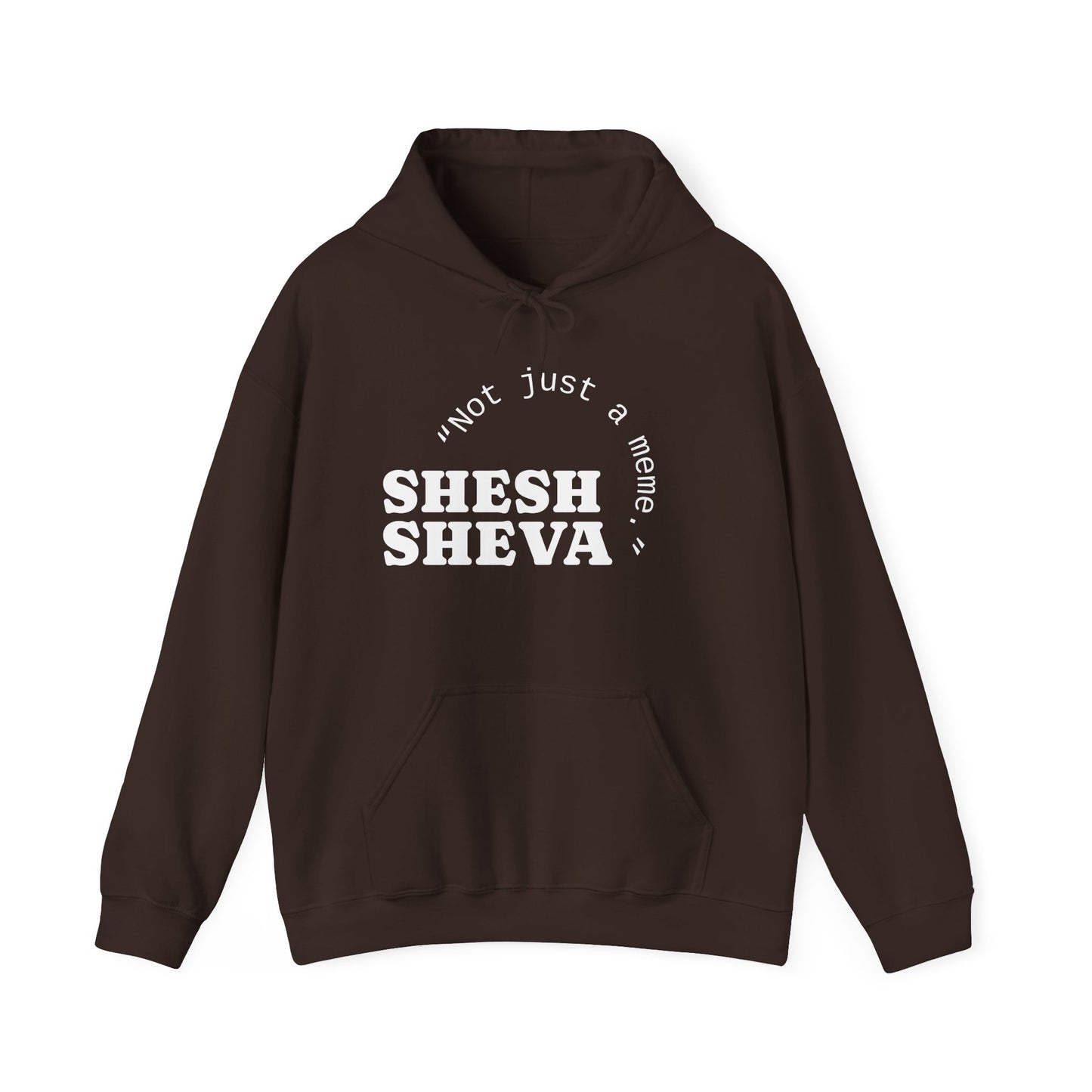 Shesh Sheva Hoodie - "Not Just a Meme" Graphic Sweatshirt