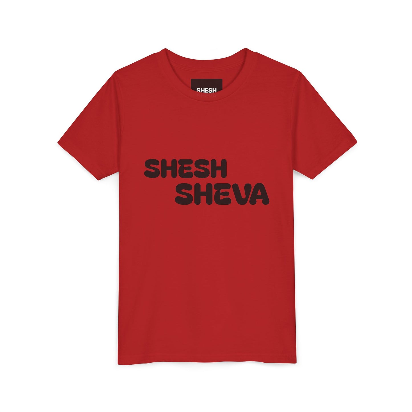 A - Shesh-Sheva™ Kids & Youth Tee | Bold English-Hebrew Streetwear Energy