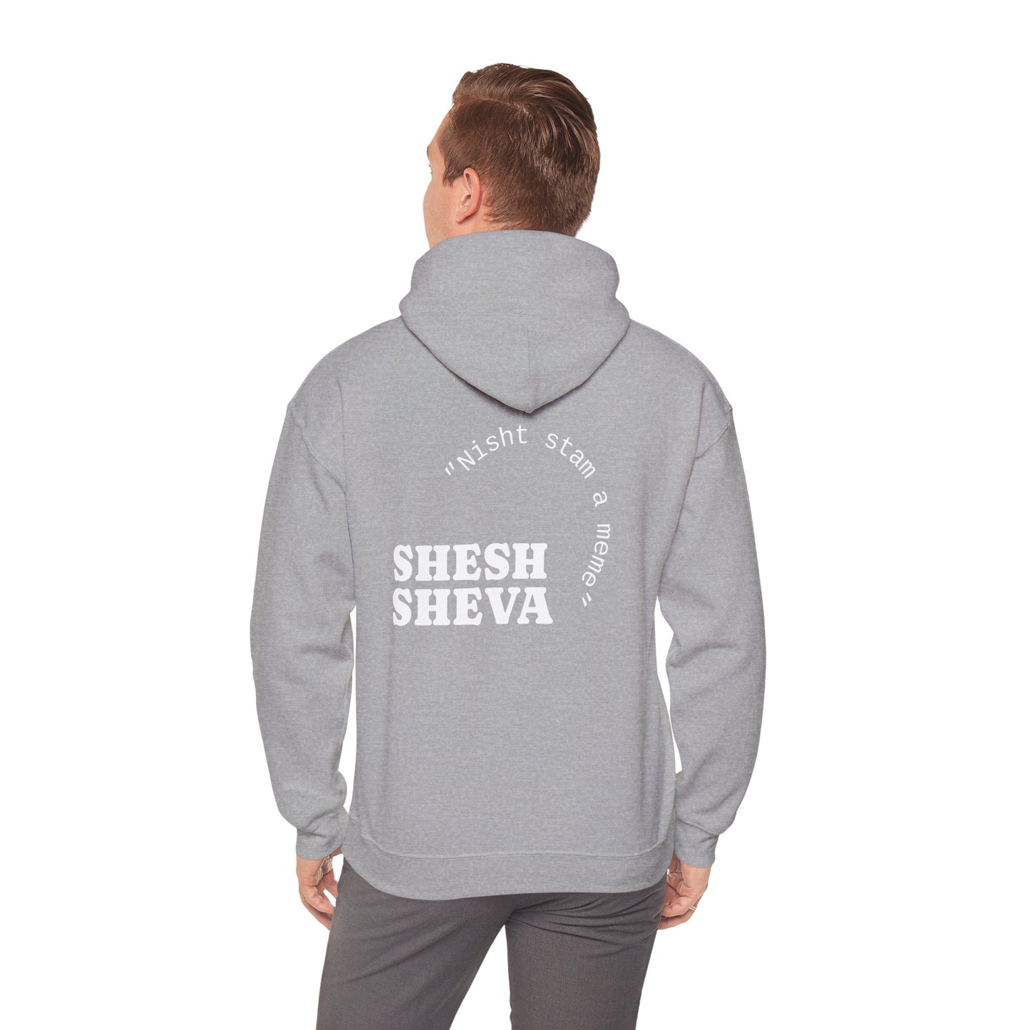 Shesh Sheva Hoodie - "Not Just a Meme" Graphic Sweatshirt