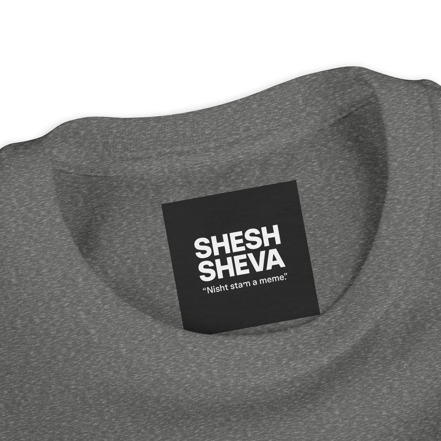 A - Shesh-Sheva™ Kids & Youth Tee | Bold Hebrew Streetwear Energy